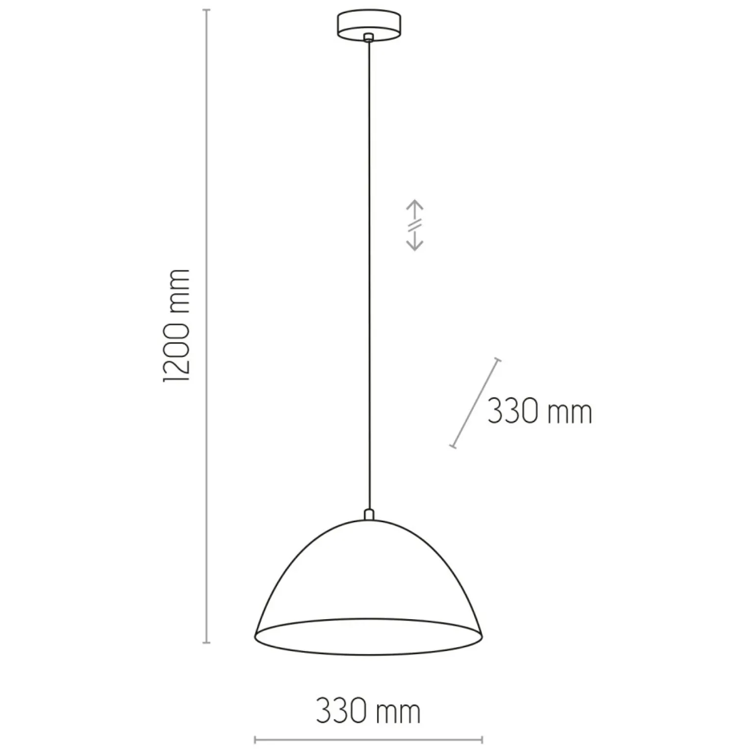 Outlet Minimalistyczny, biały żyrandol do kuchni TK 3192 FARO | Kaja Żyrandole Nowoczesne