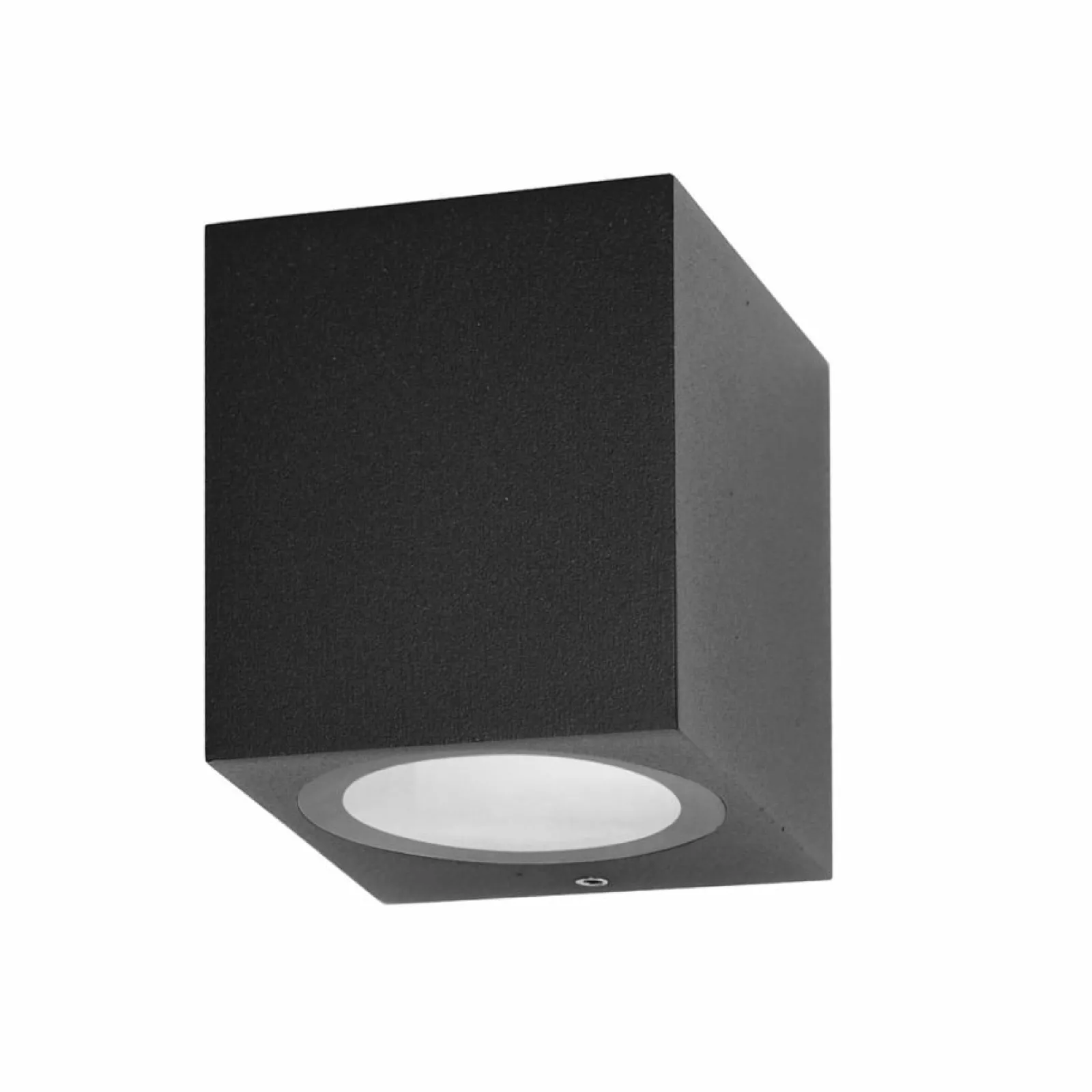 Sklep Kaja Minimalistyczny kinkiet elewacyjny, mała kostka OWL-2197-1SQ GENTA* Kinkiety Ogrodowe