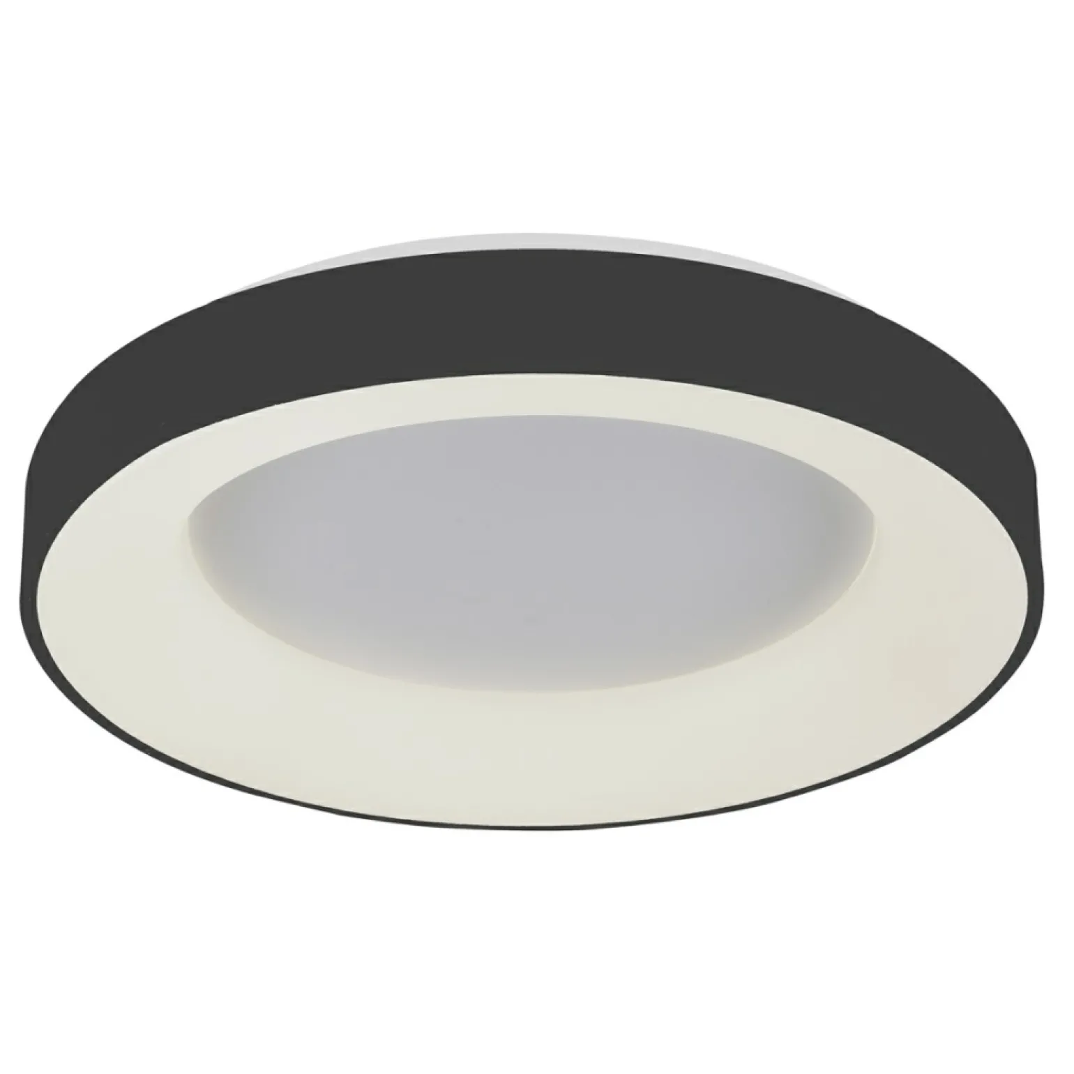 Clearance Minimalistyczny plafon LED ⌀48cm 5304-840RC-BK-3 GIULIA | Kaja Żyrandole Nowoczesne