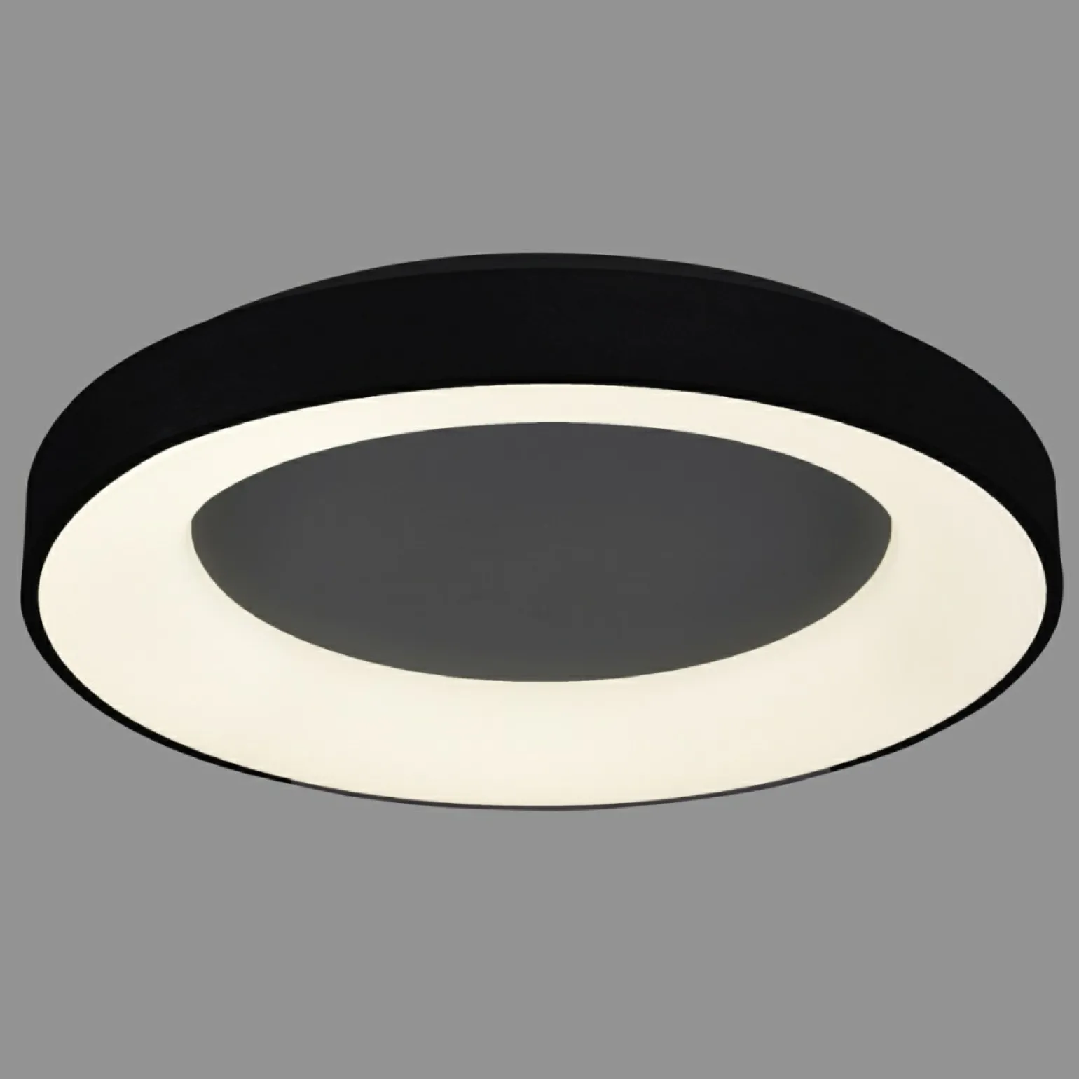 Clearance Minimalistyczny plafon LED ⌀48cm 5304-840RC-BK-3 GIULIA | Kaja Żyrandole Nowoczesne