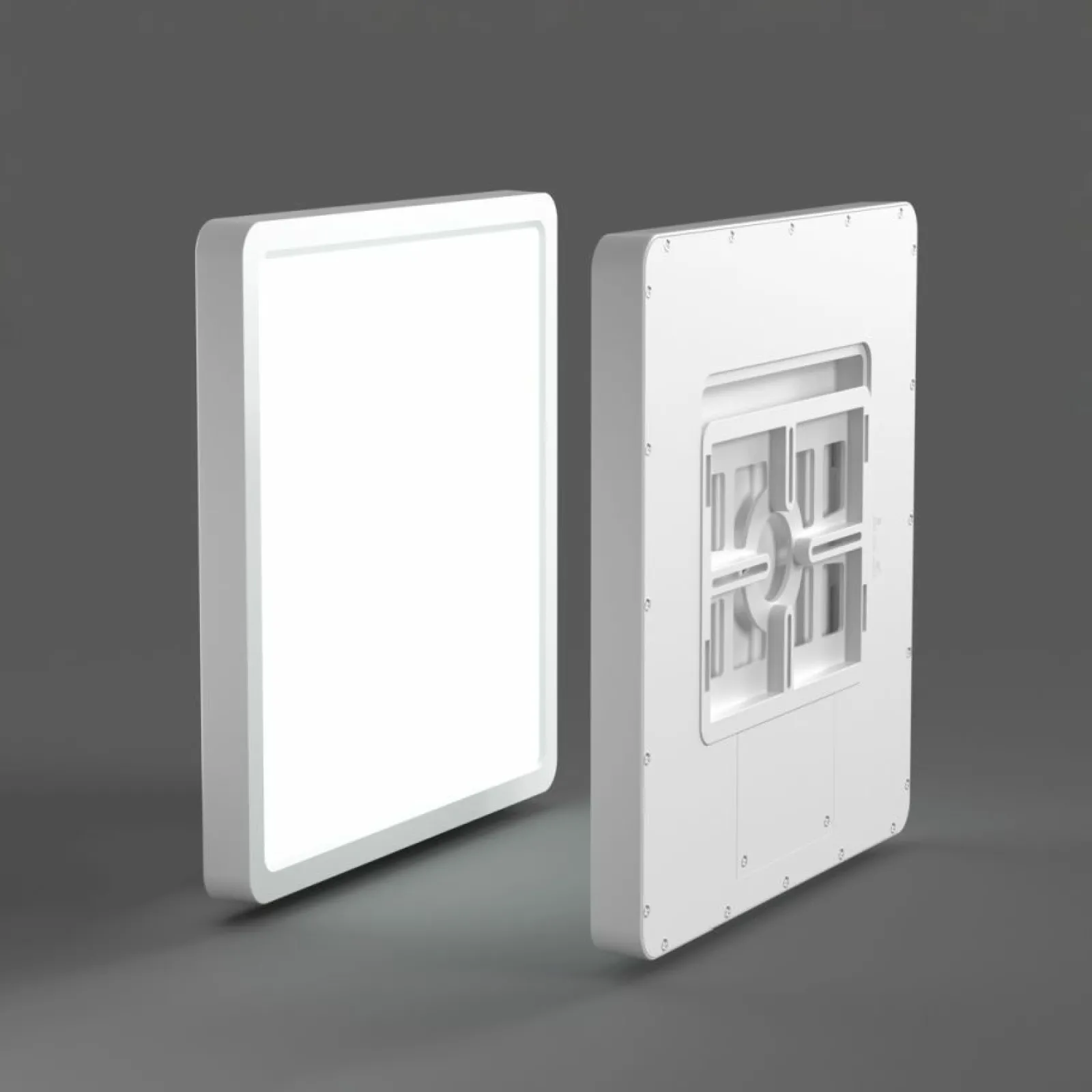 Sklep Kaja Minimalistyczny plafon LED 23x23 PLF-83625-230S-18W-WH BASTIA | Kaja* Lampy Led | Plafony Nowoczesne