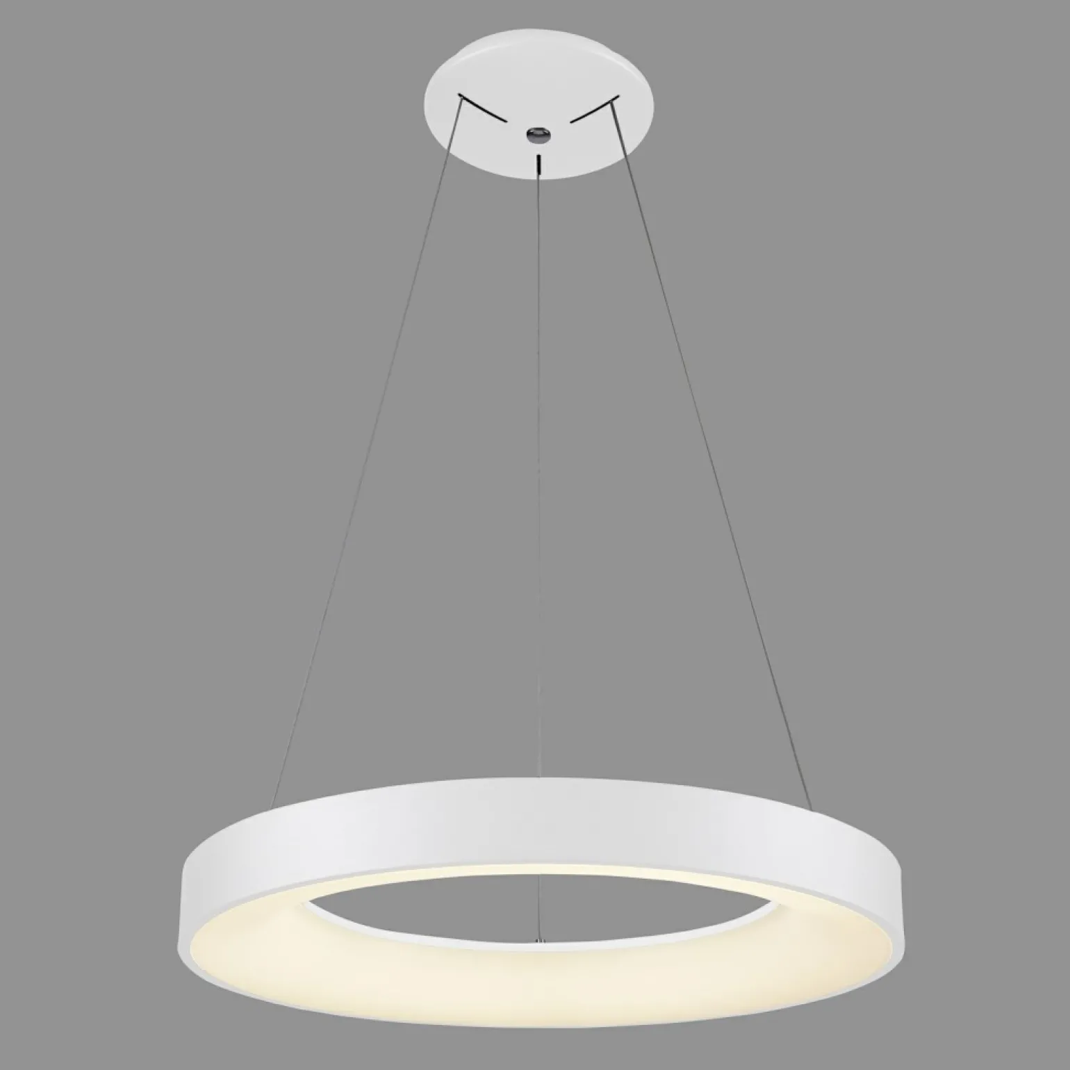 Fashion Minimalistyczny żyrandol LED ⌀48 5304-840RP-WH-3 GIULIA | Kaja Żyrandole Nowoczesne