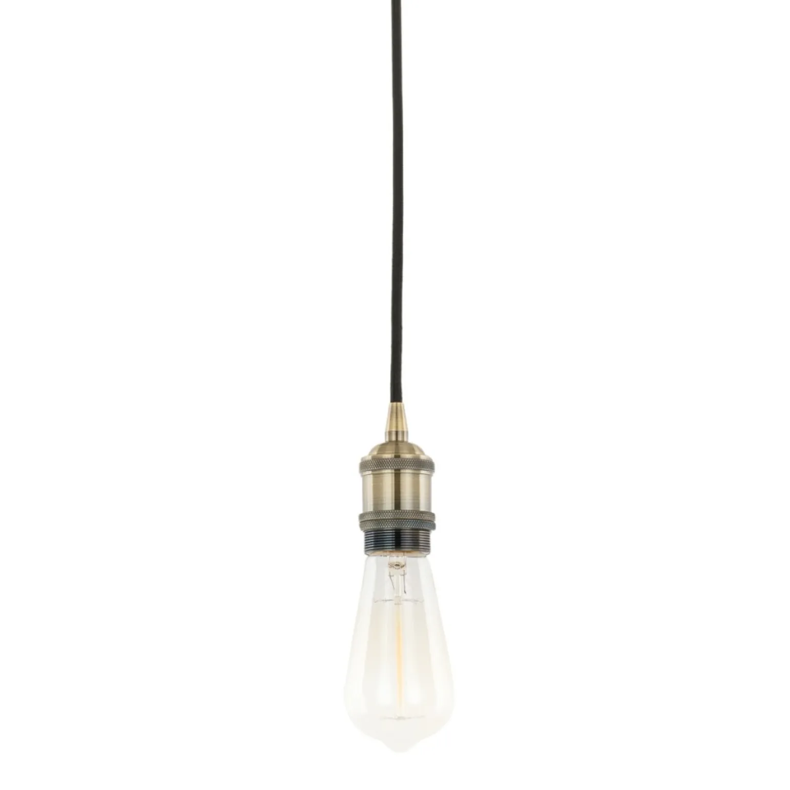 New Minimalistyczny zwis DS-M-034 ANTIQUE BRASS CLASSO | Kaja Oświetlenie Żyrandole Nowoczesne