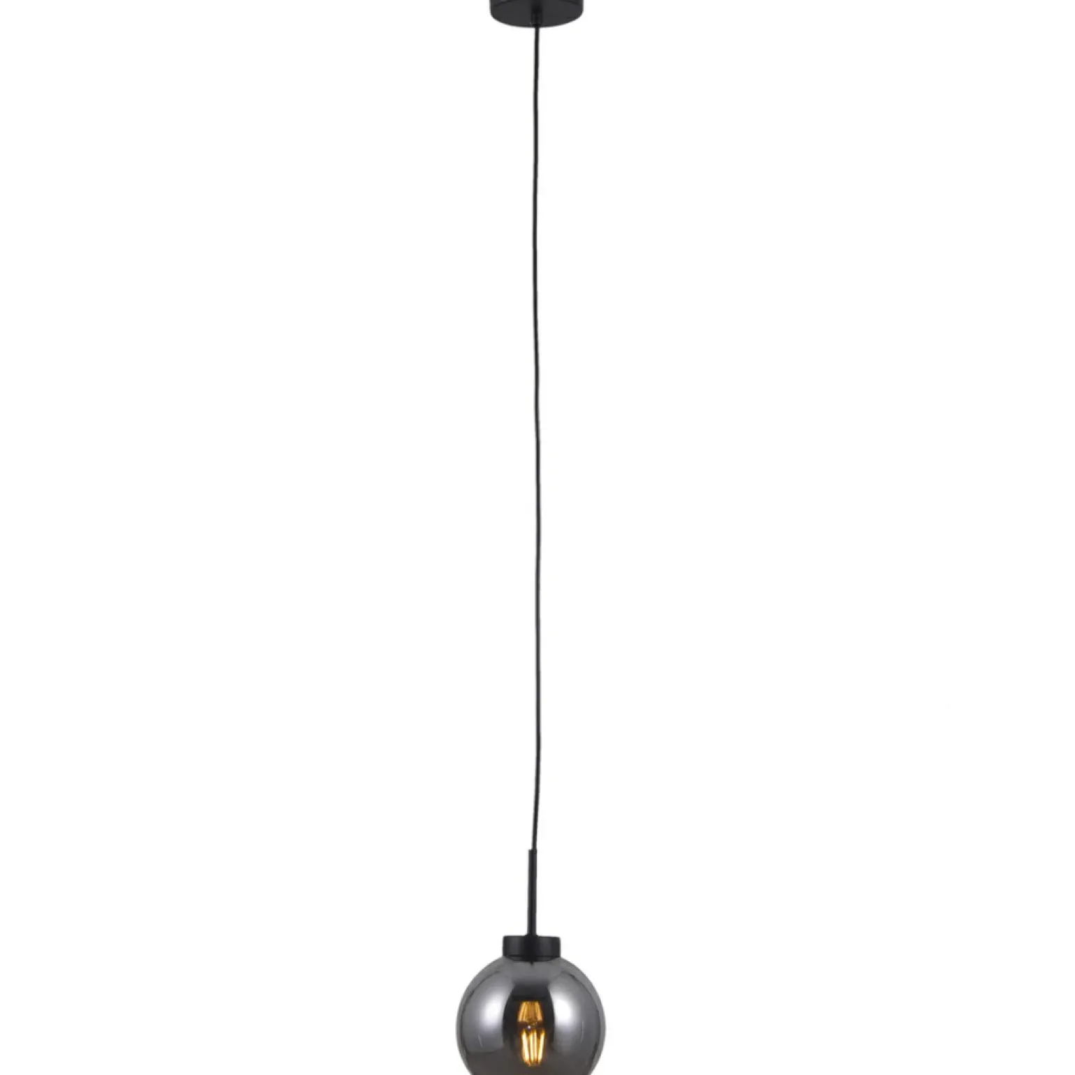 Hot Minimalistyczny zwis z kloszem PND-28028-1B POGGI | Kaja Oświetlenie Żyrandole Nowoczesne