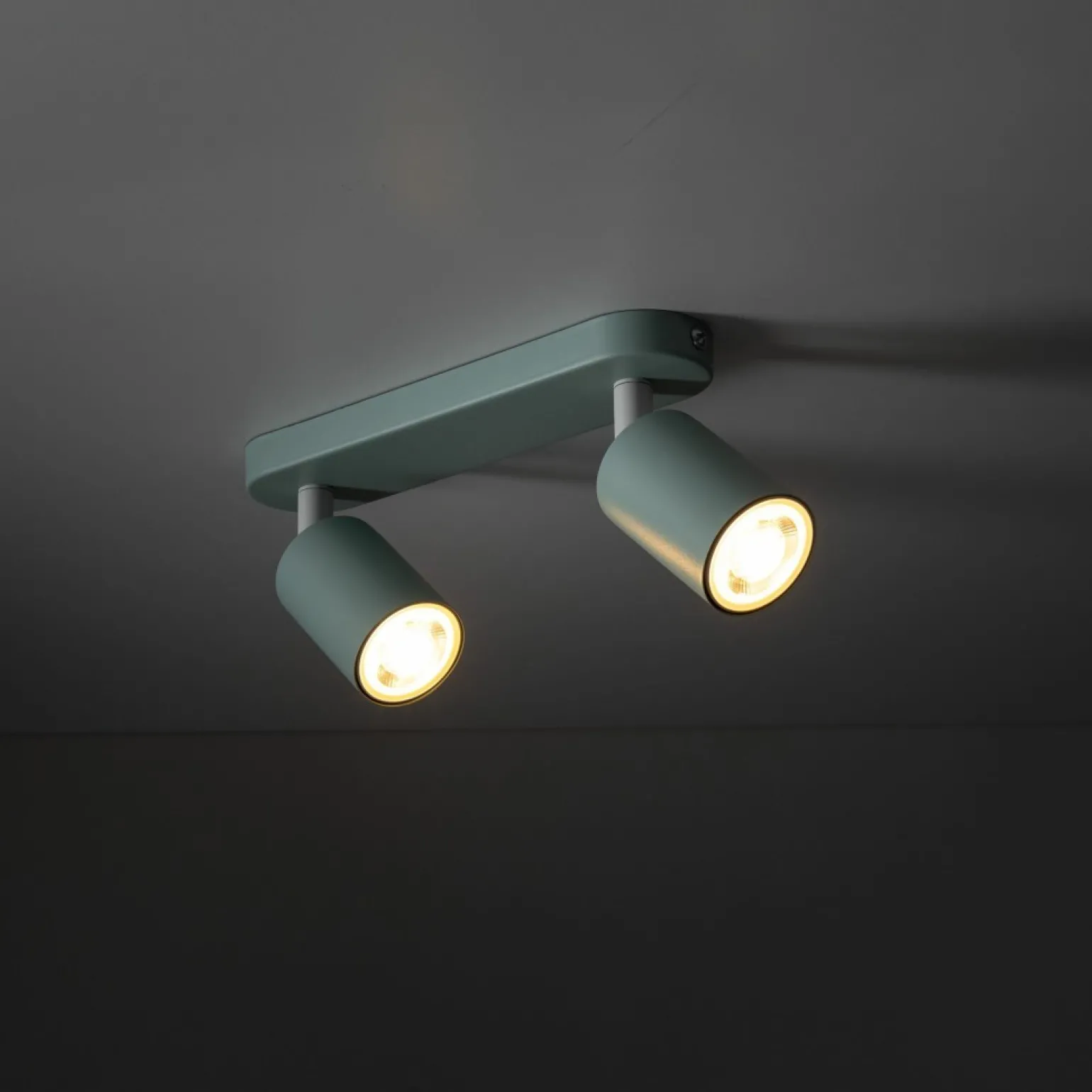 Fashion Miętowa lampa z ruchomymi światłami TK 10235 LIVIA MINT | Kaja Żyrandole Nowoczesne