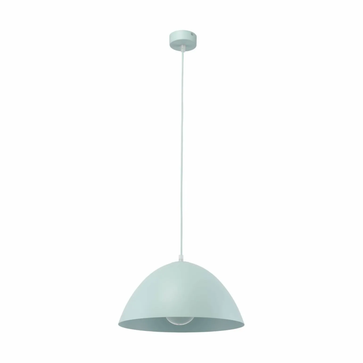 Discount Miętowa, stylowa lampa wisząca ⌀34cm TK 861 FARO | Kaja Oświetlenie Żyrandole Nowoczesne