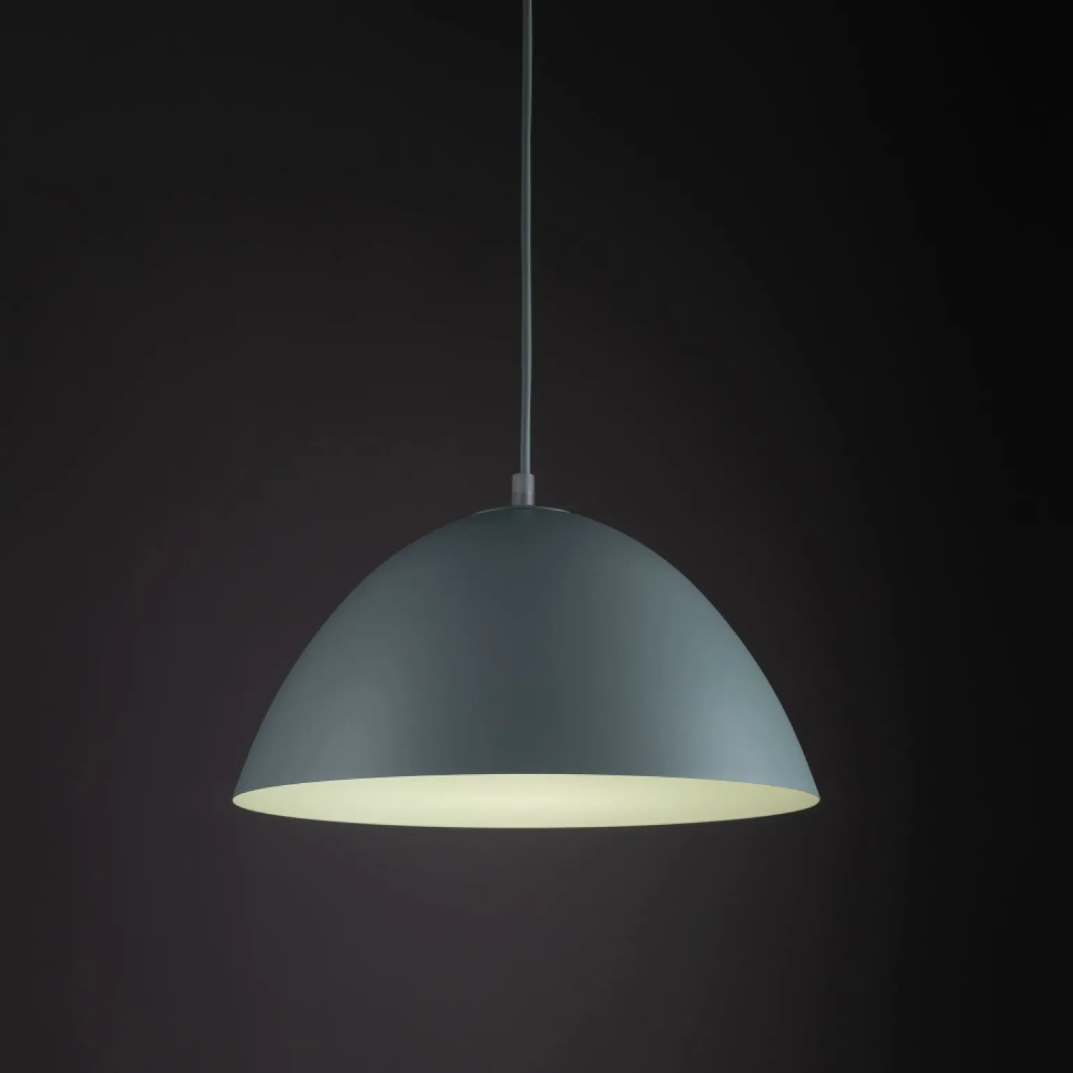 Discount Miętowa, stylowa lampa wisząca ⌀34cm TK 861 FARO | Kaja Oświetlenie Żyrandole Nowoczesne