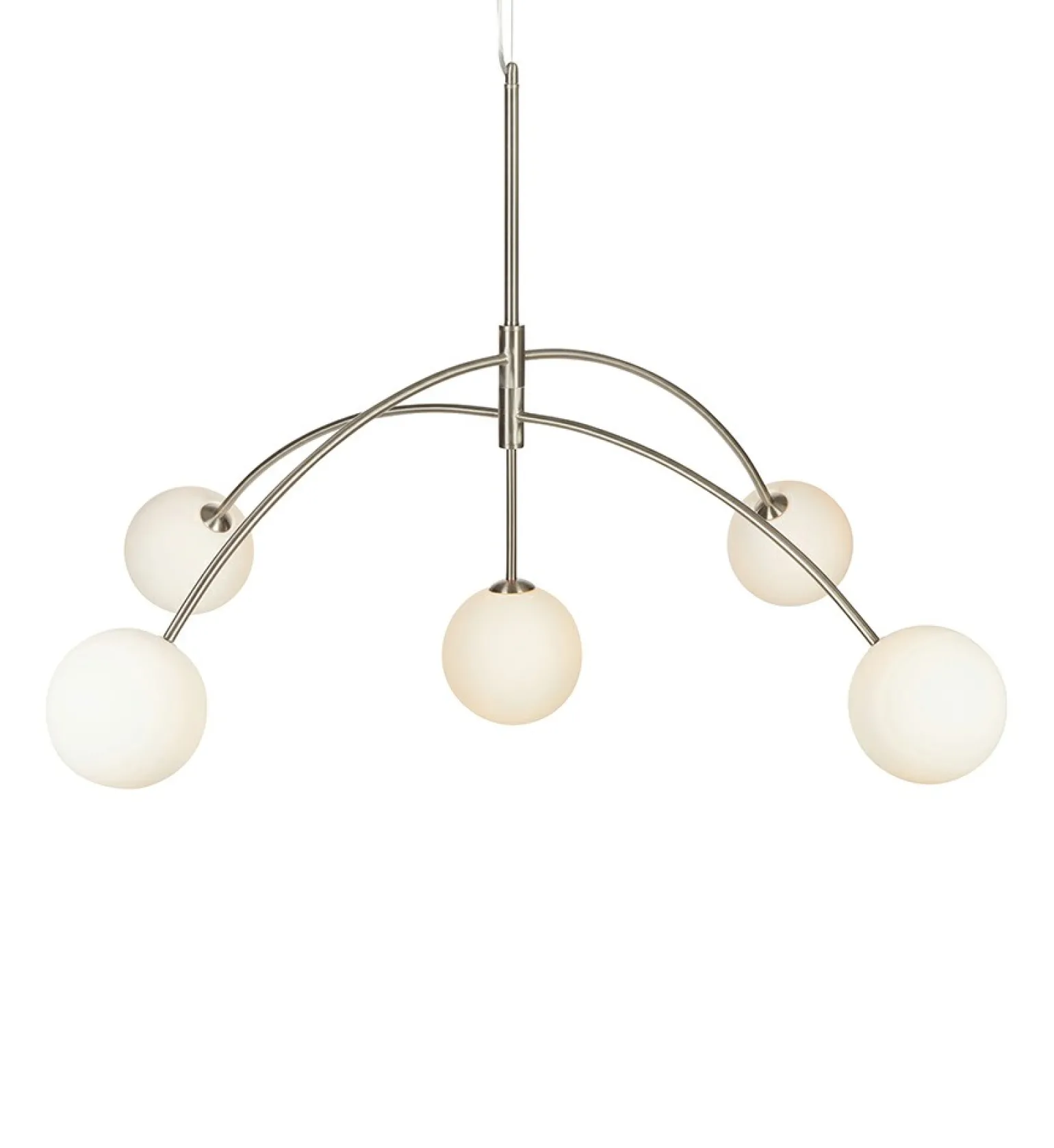 Cheap Modernistyczna lampa sufitowa białe klosze107559 | Kaja Oświetlenie Żyrandole Nowoczesne