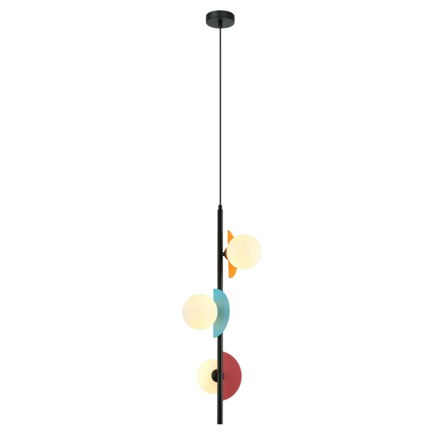 Cheap Modernistyczna lampa wisząca z kulami PND-37482-3V-MLTI NAUTI | Kaja Żyrandole Nowoczesne