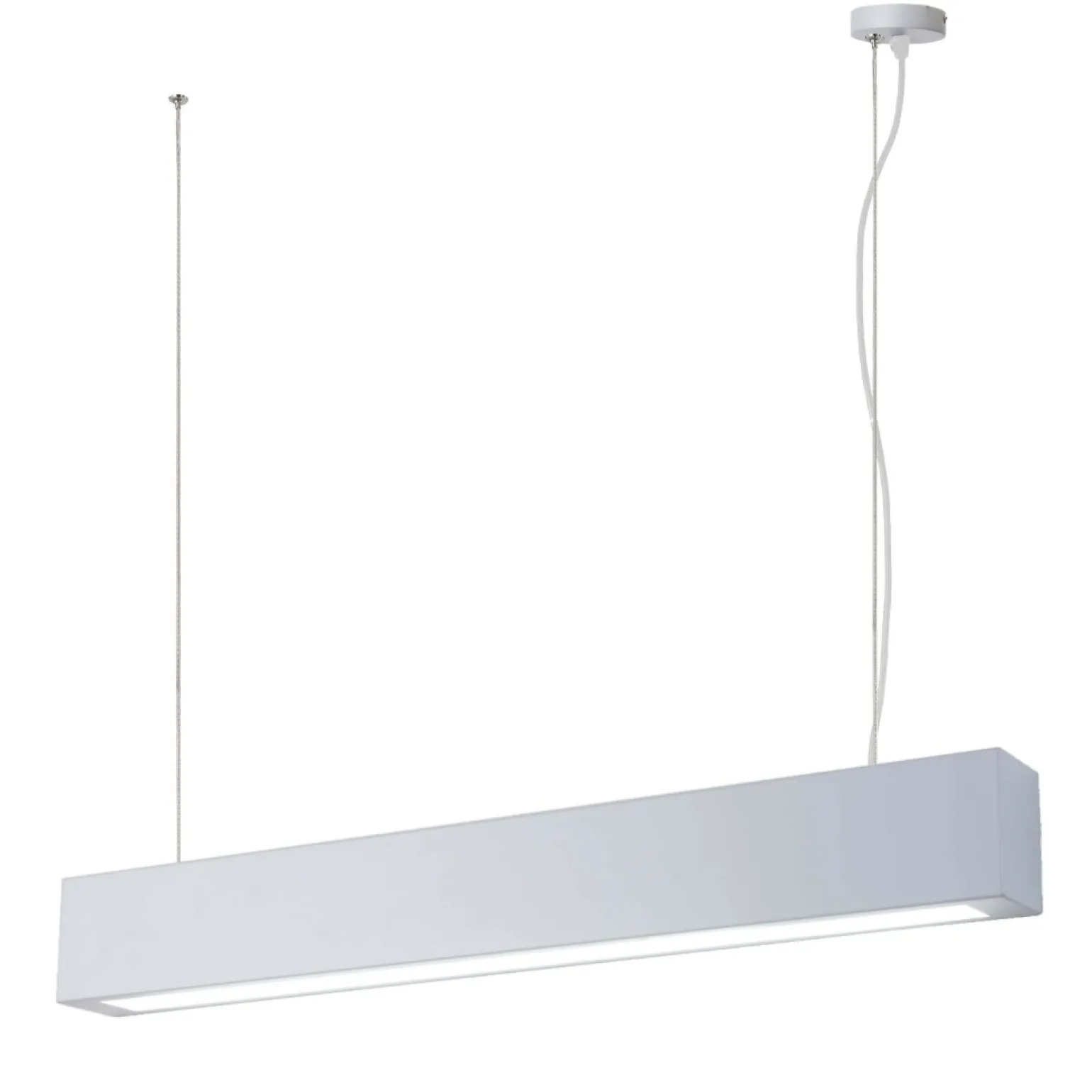 Store Modernistyczna, ledowa lampa LP-7001/1P 20 WH-63 18/3 z serii IBROS Żyrandole Nowoczesne