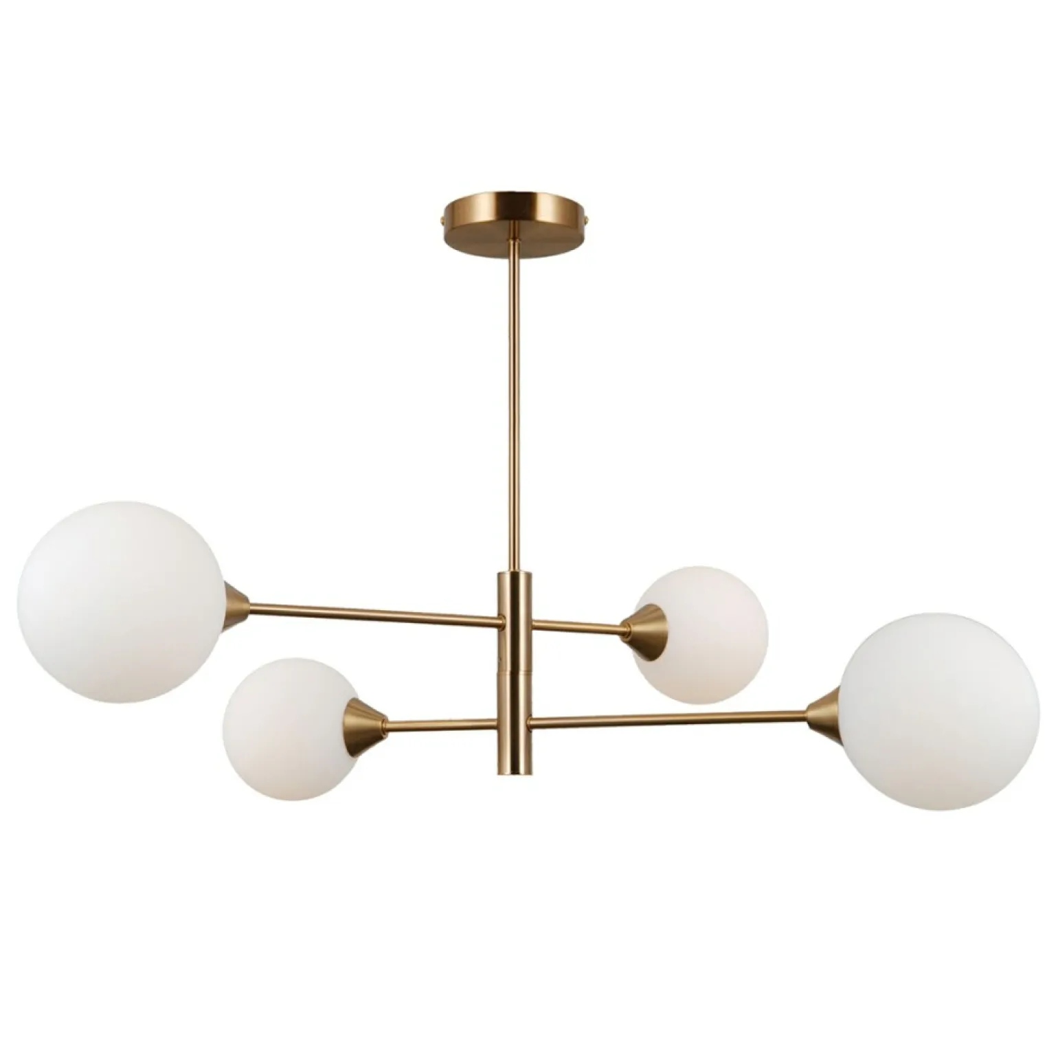 Fashion Molekularna lampa sufitowa PND-55342-4-HB EVORA | Kaja Oświetlenie Żyrandole Nowoczesne