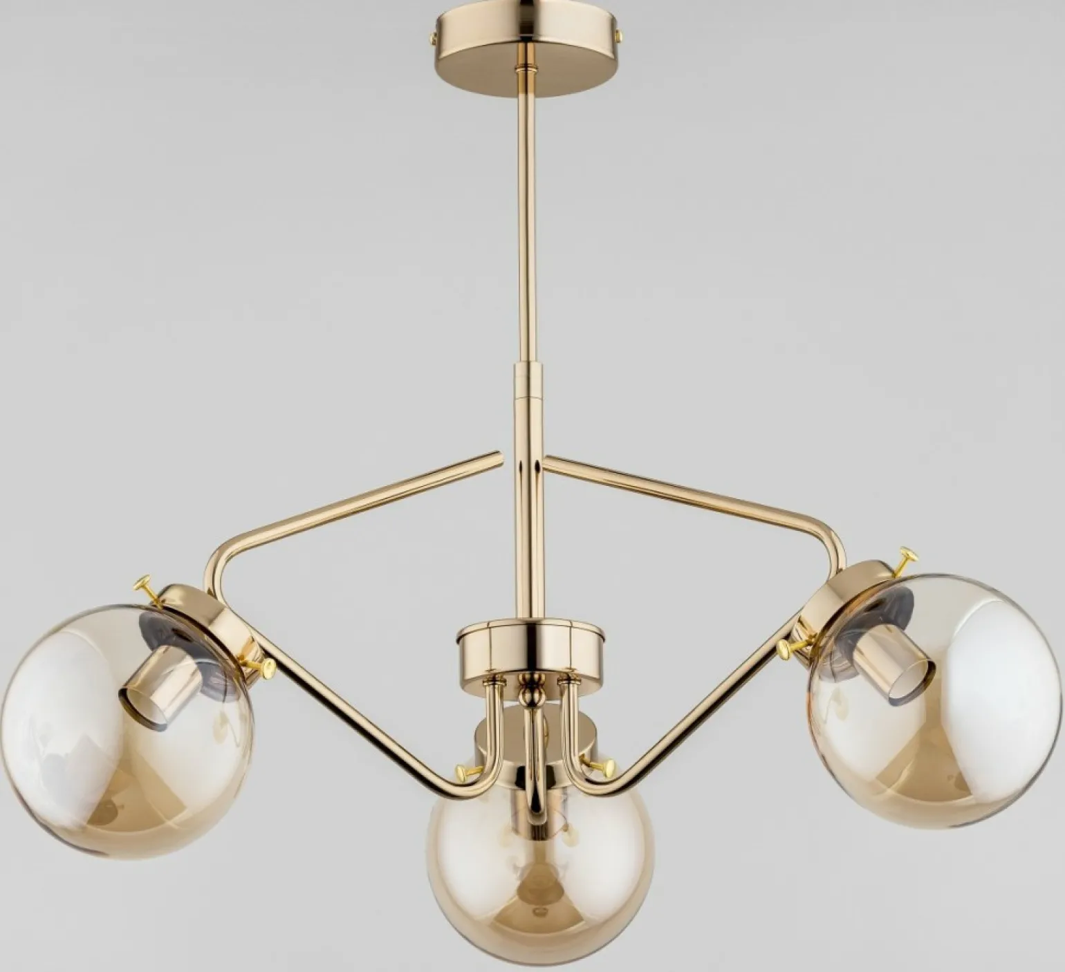 Cheap Niebanalna lampa sufitowa w złotym kolorze AL 27583 | Kaja Żyrandole Nowoczesne