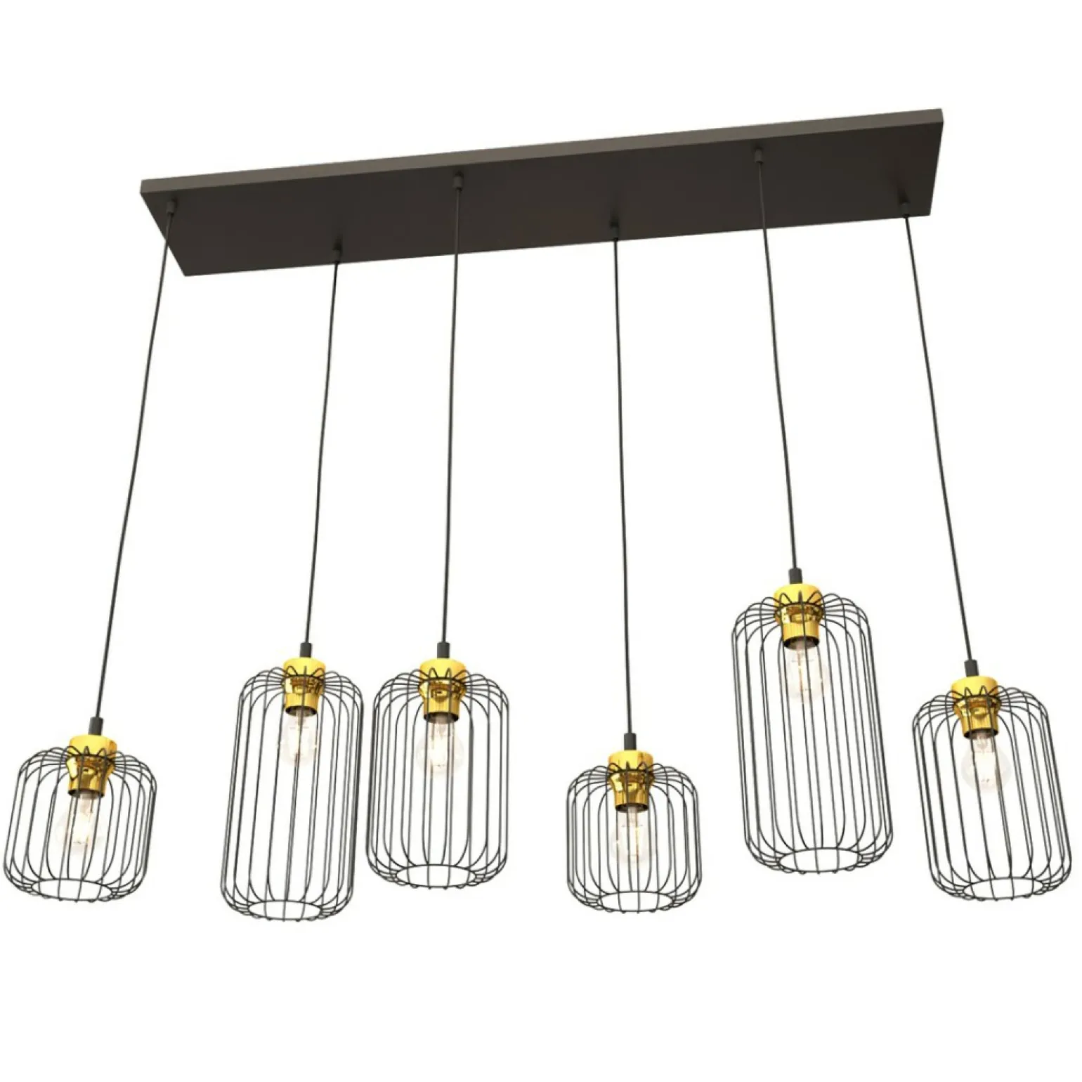 Cheap Niecodzienna lampa wisząca, na 6 żarówek 1364/6 z serii VANDER Żyrandole Nowoczesne