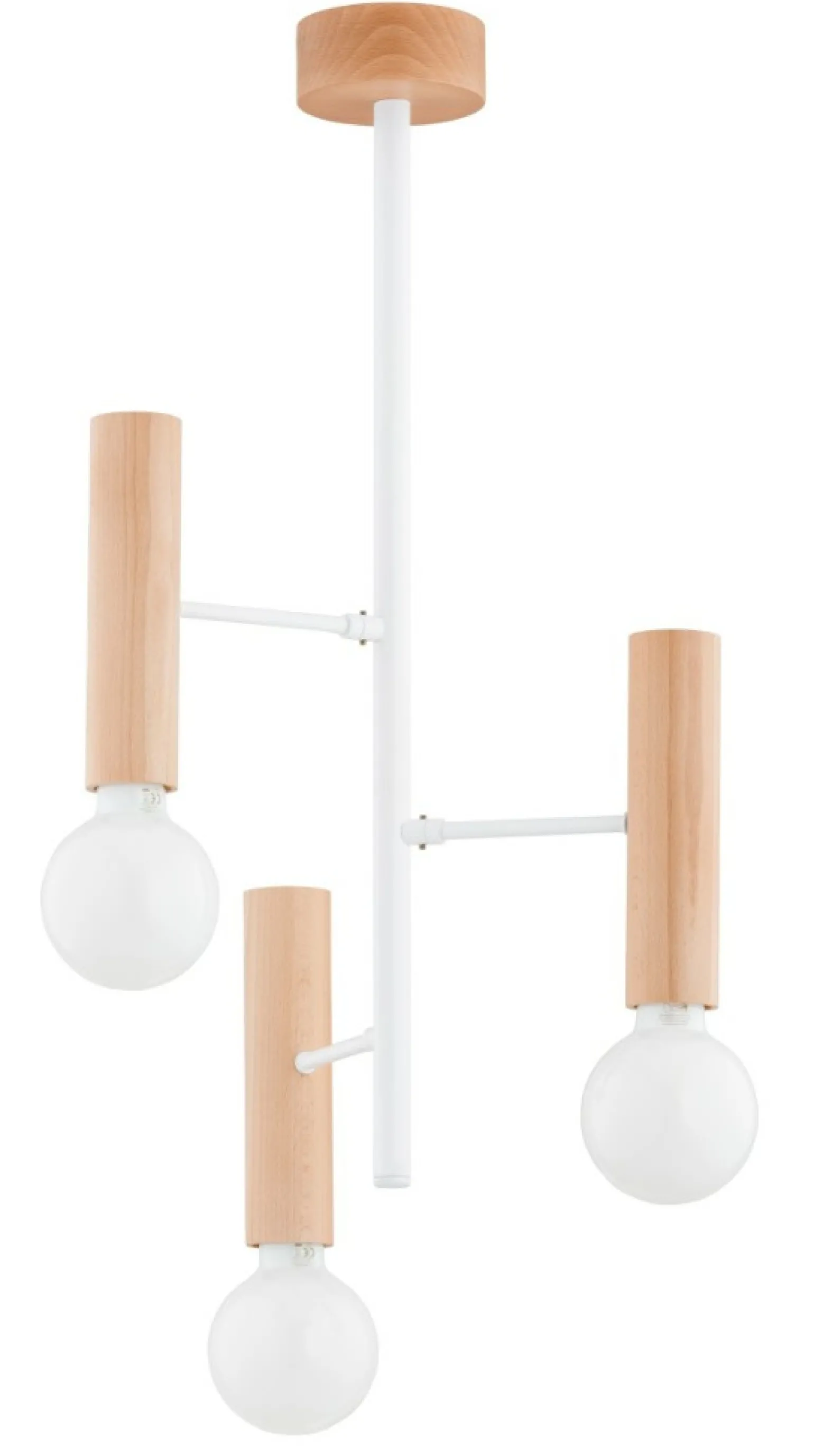 Shop Niepowtarzalna lampa sufitowa, biała AL 62459 z serii FLARA | Kaja Oświetlenie Żyrandole Nowoczesne