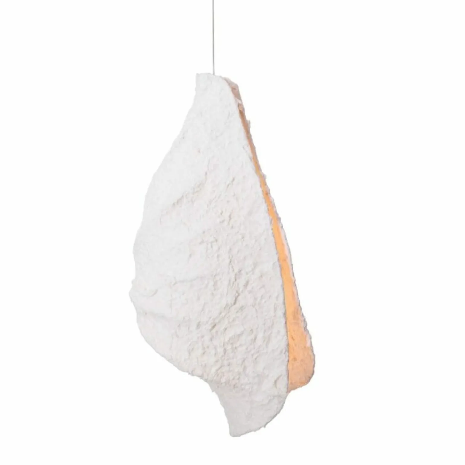 Best Niespotykana, biała lampa wisząca LED MX P0540 CONCHA | Kaja Żyrandole Nowoczesne