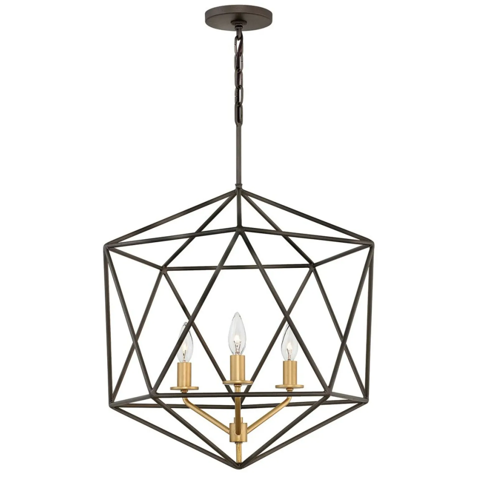 Discount Niestandardowa lampa wisząca, złota HK-ASTRID-3P z serii ASTRID Żyrandole Nowoczesne