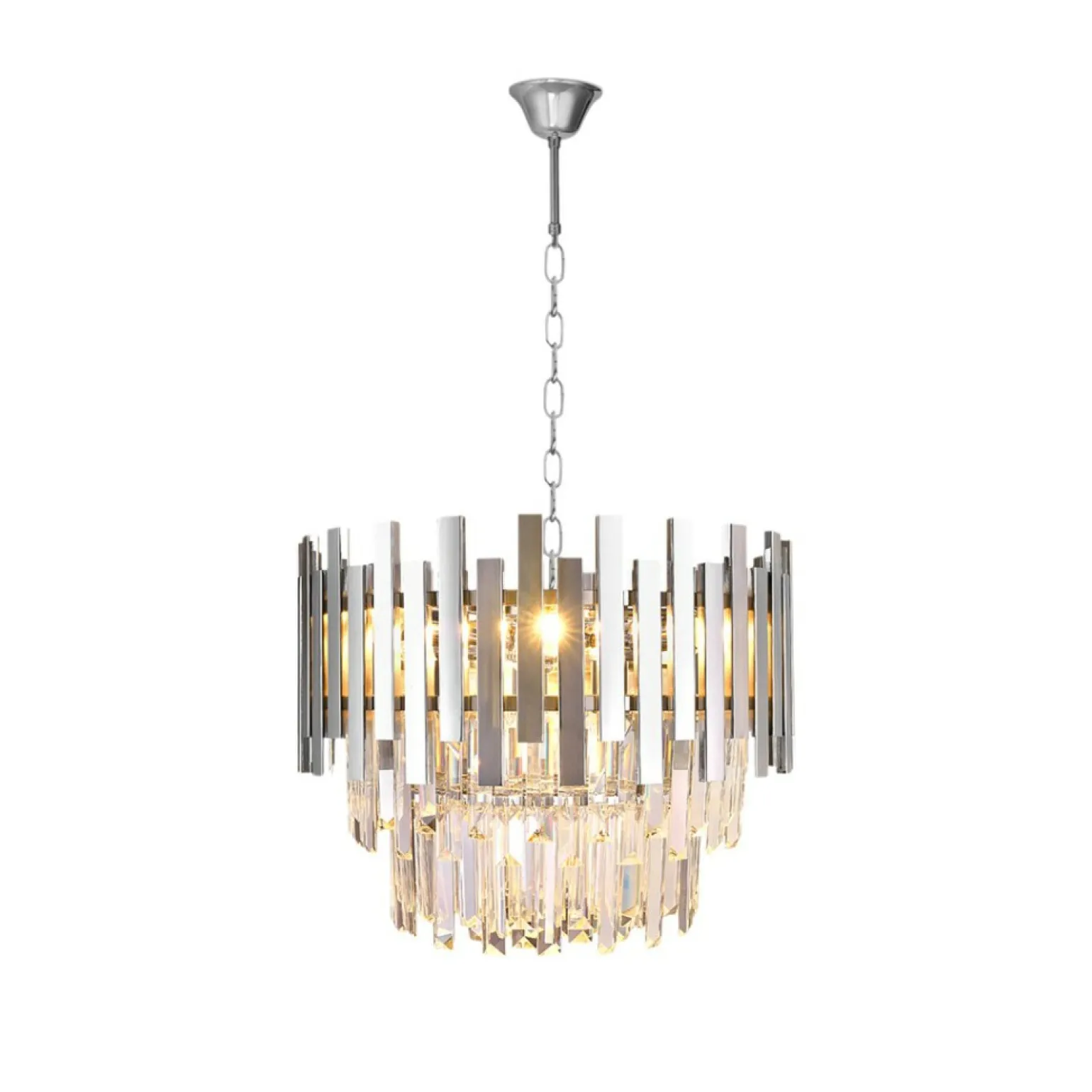 Clearance Nietuzinkowa, kryształowa lampa w stylu glamour ML5996 ASPEN | Kaja Żyrandole Nowoczesne