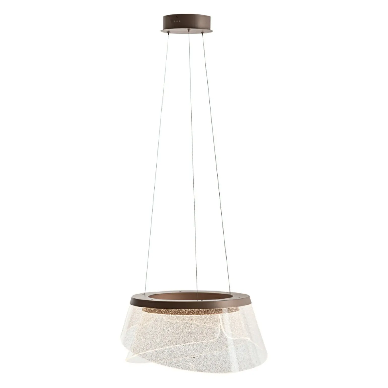 Best Nietuzinkowa lampa LED do salonu PND-59178-47W-3K FOREN | Kaja Żyrandole Nowoczesne