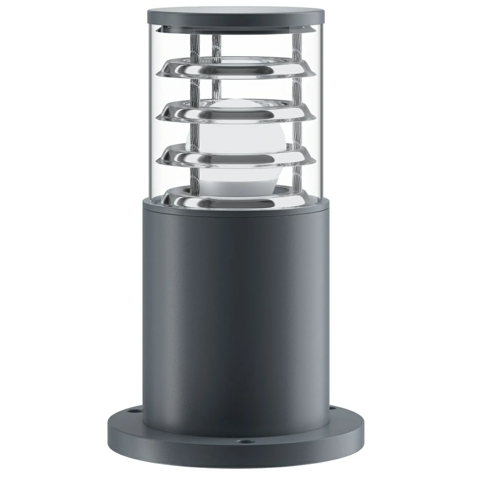 Sklep Kaja Niska lampa ogrodowa stojąca w kształcie tuby O576FL-01GR serii BRONX* Lampy Ogrodowe Stojące