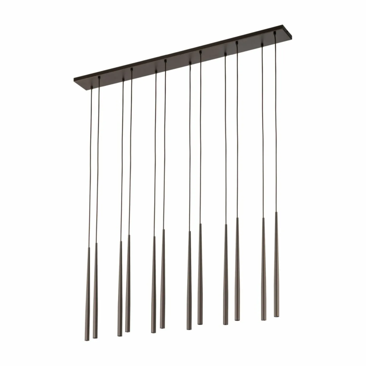 Fashion Nowoczesna, brązowa lampa nad stół TK 10111 PIANO BROWN | Kaja Żyrandole Nowoczesne