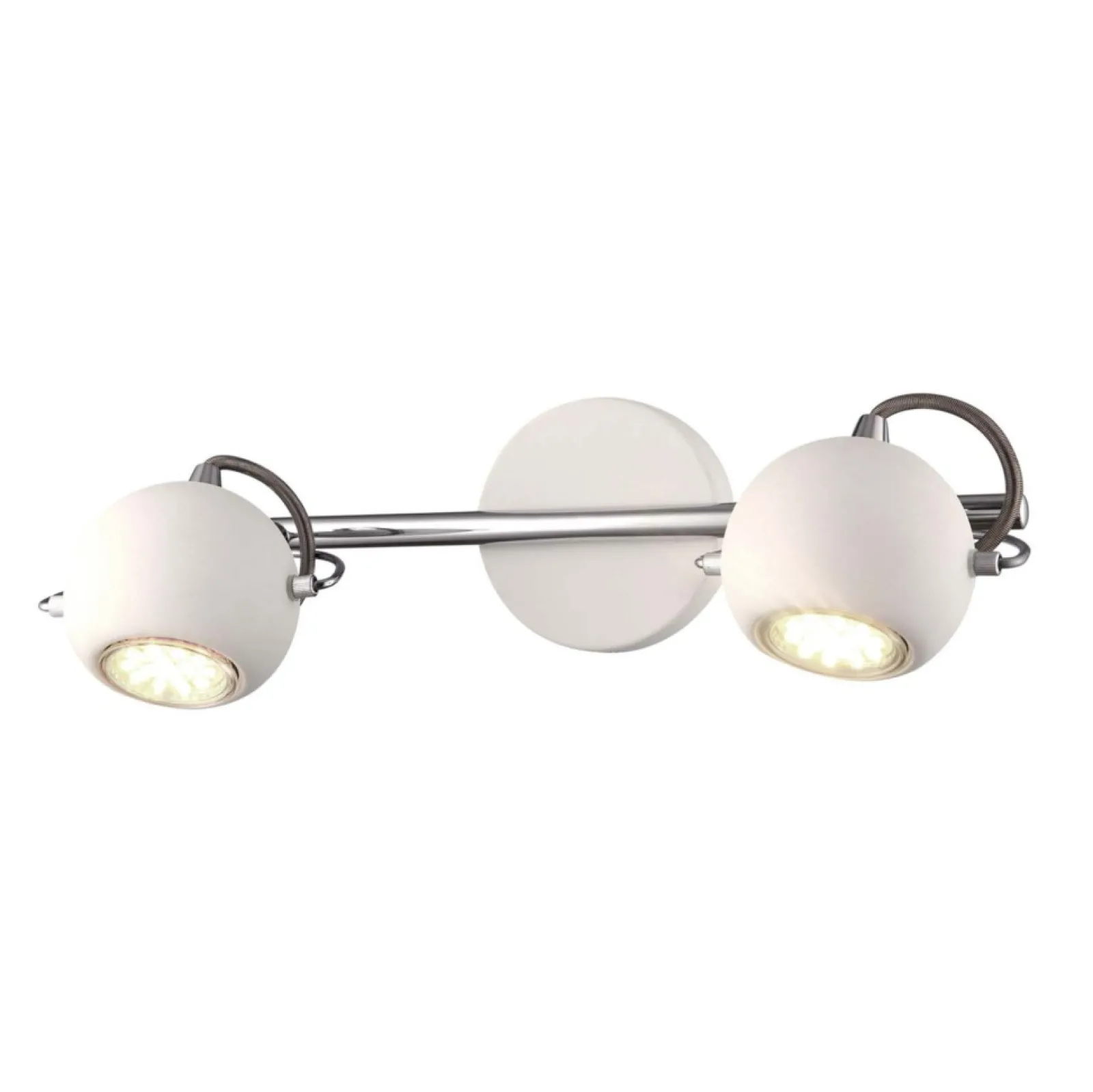 Sklep Kaja Nowoczesna lampa ścienna K-8002/2 WH SALVA WHITE | Kaja Oświetlenie* Reflektory Sufitowe Podłużne - Na Listwie
