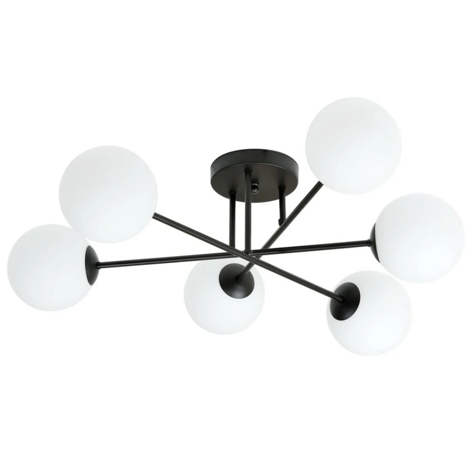 Best Nowoczesna lampa sufitowa do stylowego salonu 1232/6 z serii ROMA Żyrandole Nowoczesne