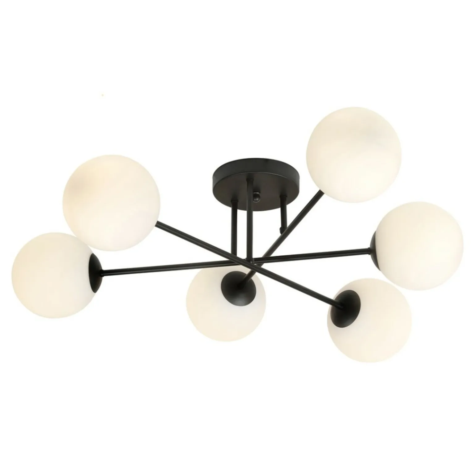 Best Nowoczesna lampa sufitowa do stylowego salonu 1232/6 z serii ROMA Żyrandole Nowoczesne