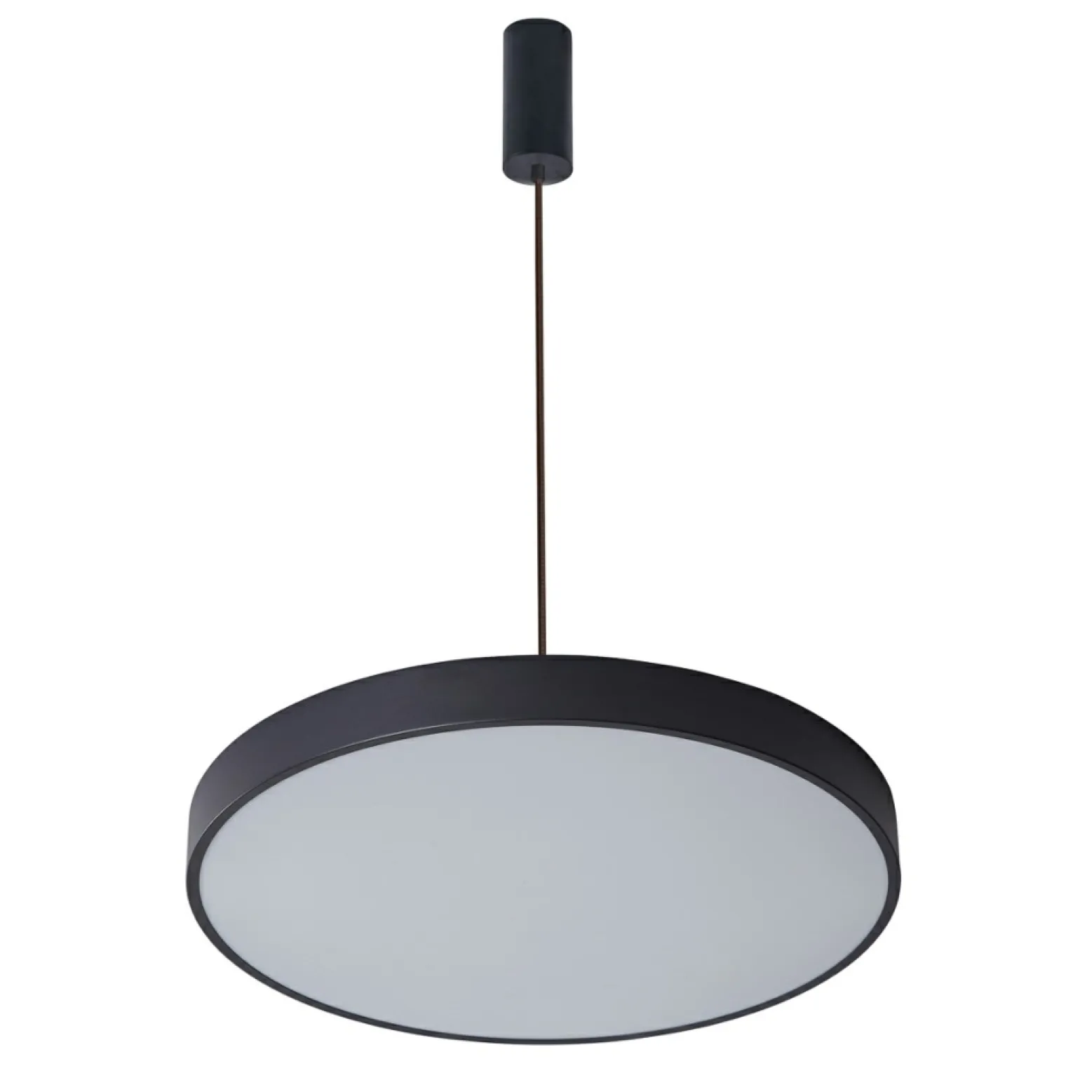 New Nowoczesna lampa wisząca ⌀60cm 5361-860RP-BK-3 ORBITAL | Kaja Żyrandole Nowoczesne