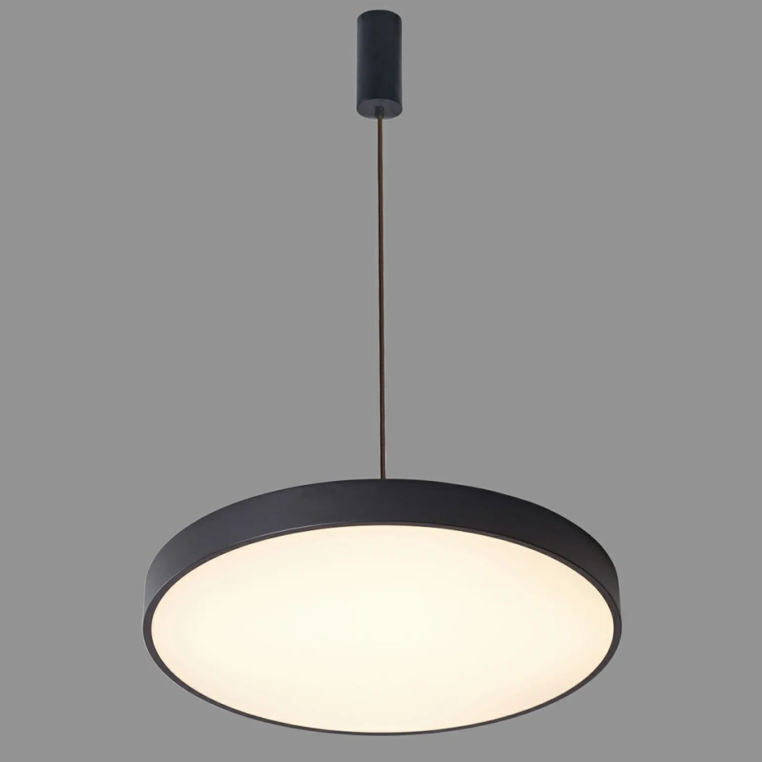 New Nowoczesna lampa wisząca ⌀60cm 5361-860RP-BK-3 ORBITAL | Kaja Żyrandole Nowoczesne