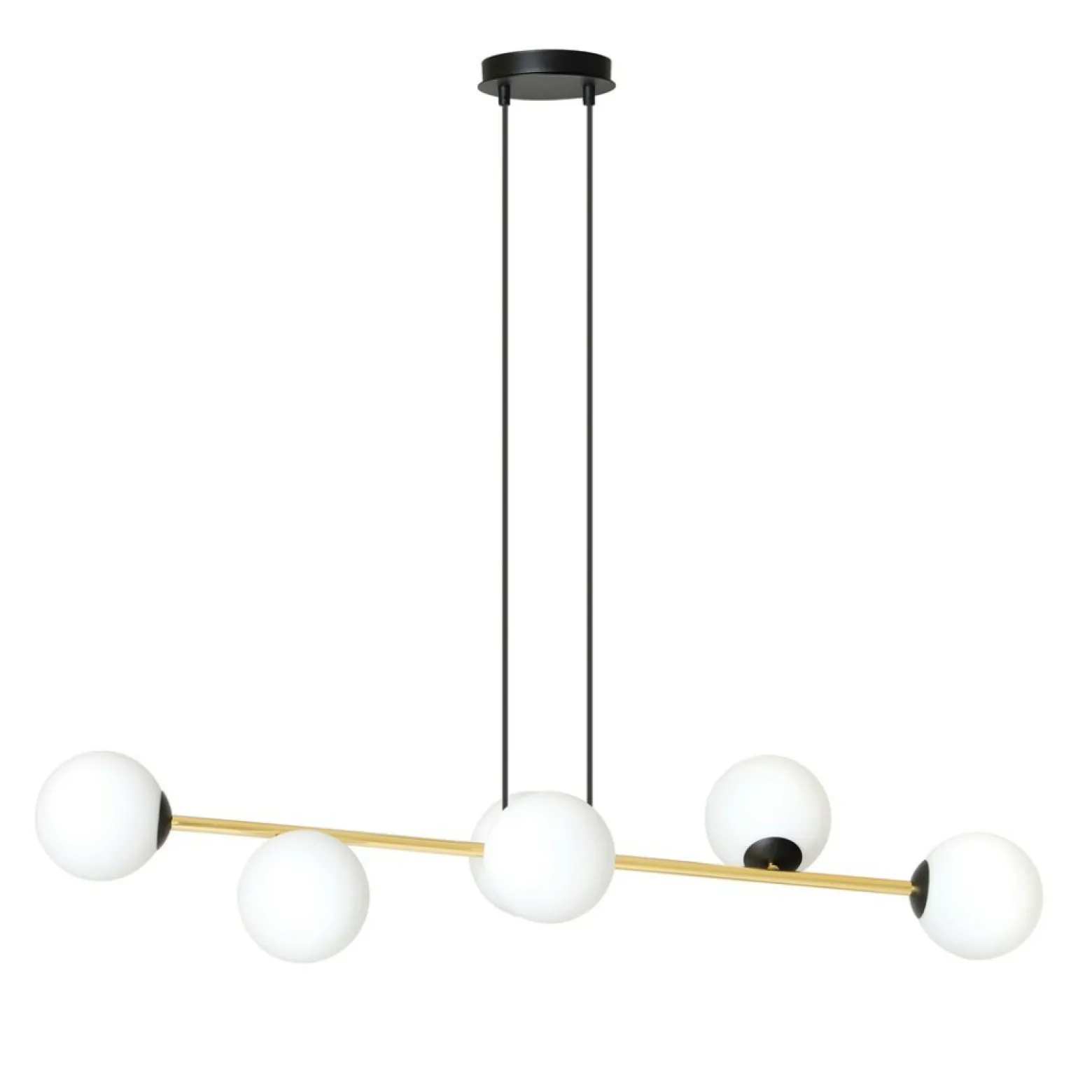 Outlet Nowoczesna lampa wisząca nad wyspę kuchenną 1241/6 z serii GRAVITY Żyrandole Nowoczesne