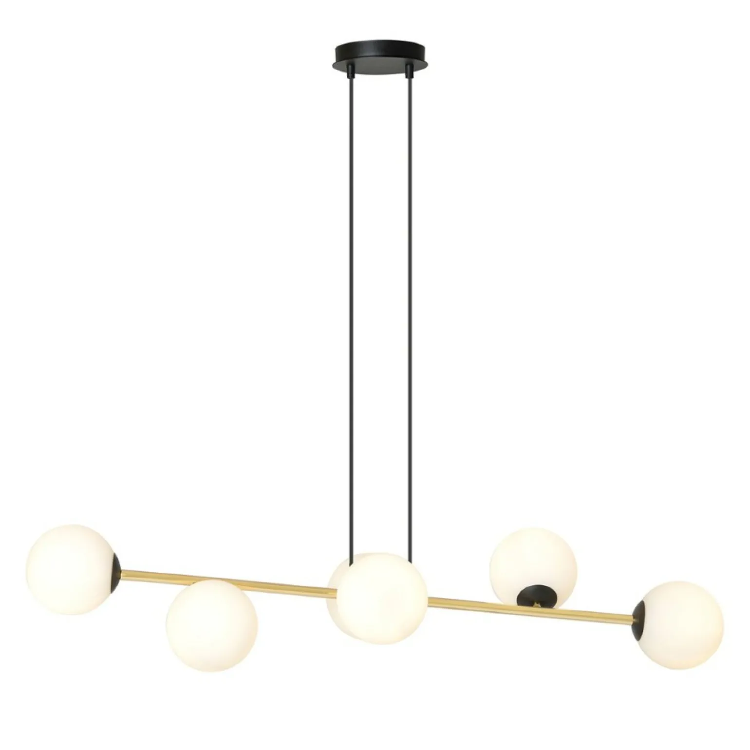 Outlet Nowoczesna lampa wisząca nad wyspę kuchenną 1241/6 z serii GRAVITY Żyrandole Nowoczesne