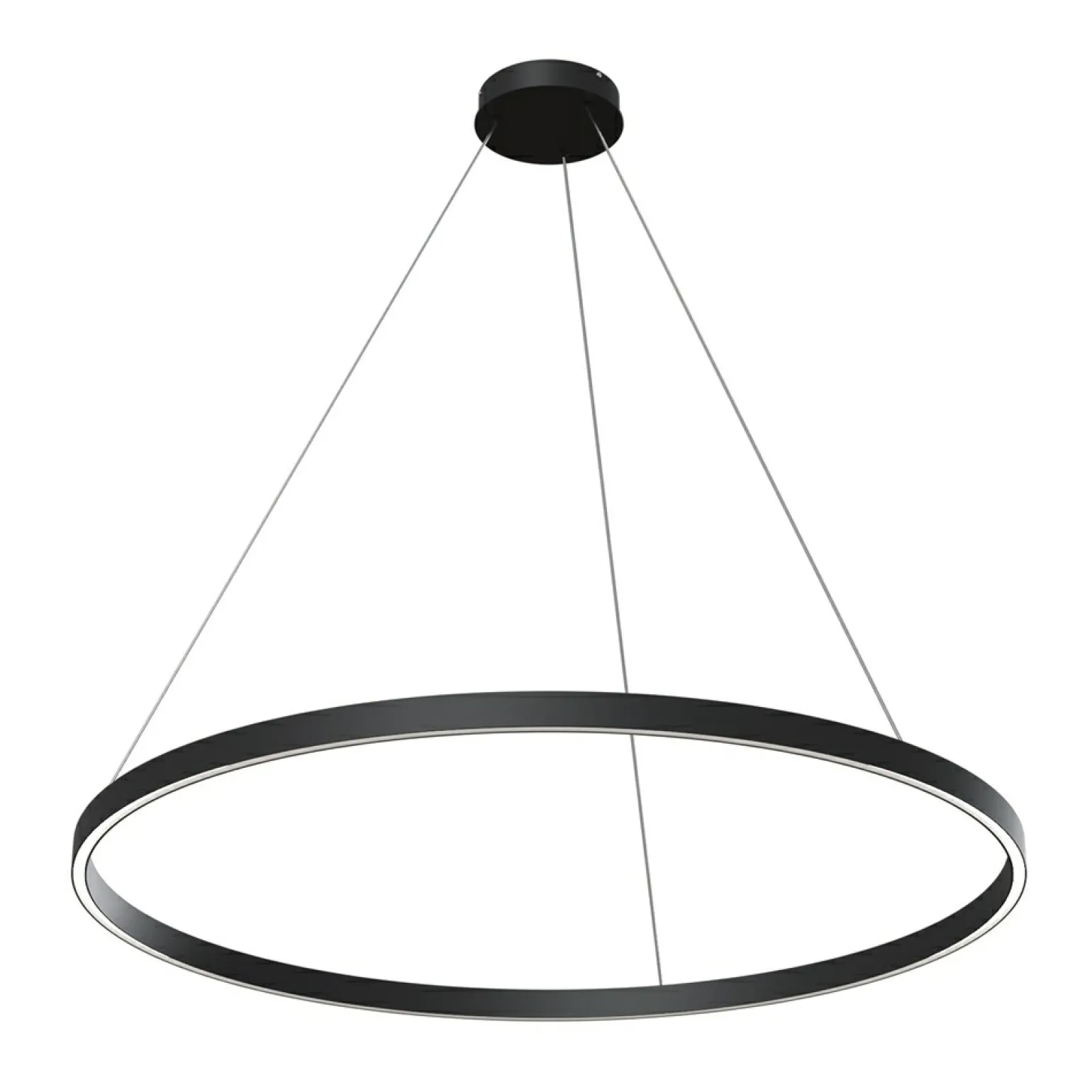 Cheap Nowoczesna lampa wisząca, okrąg Ø100cm MOD058PL-L54B3K z serii RIM Żyrandole Nowoczesne