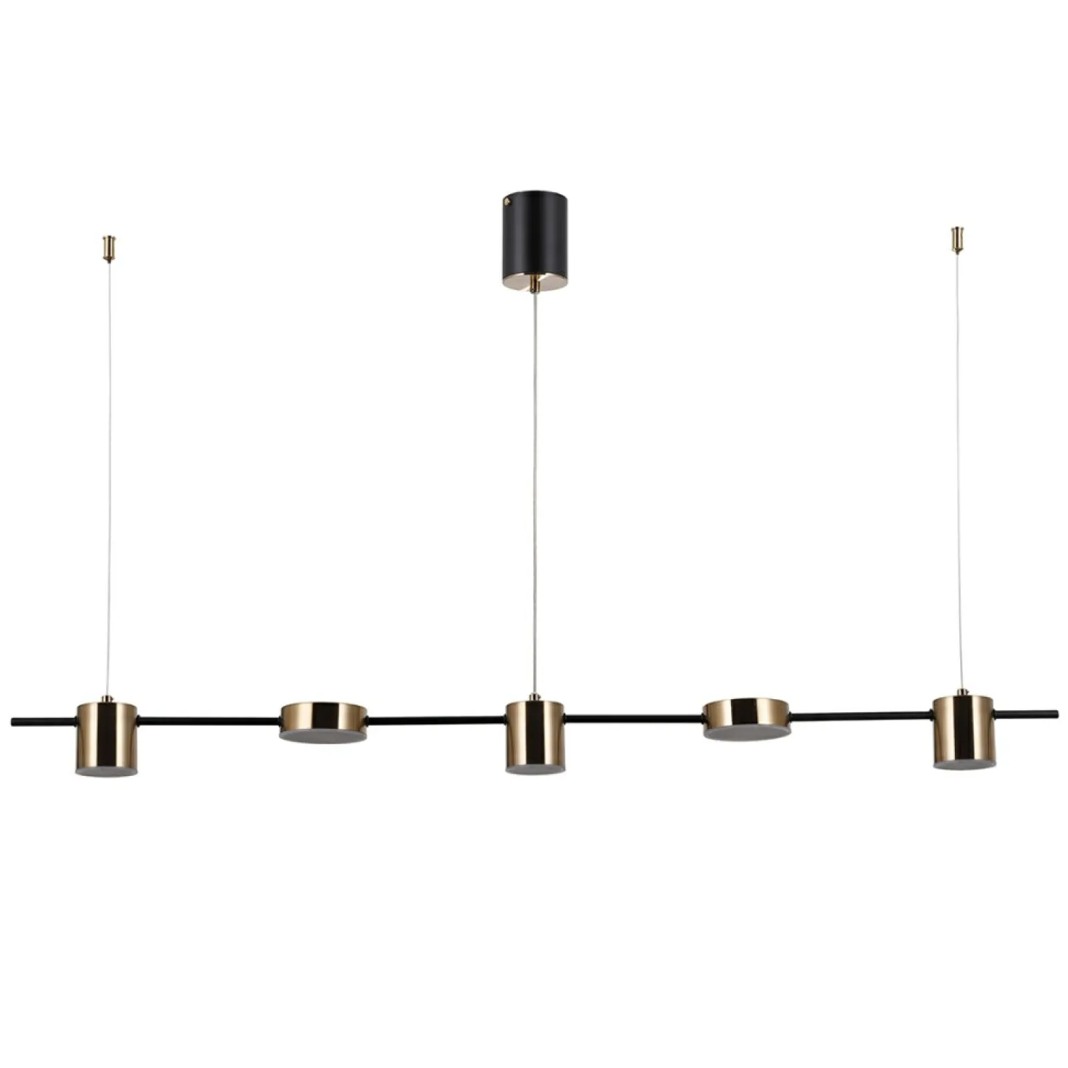 Clearance Nowoczesna lampa wisząca PND-16374-5-BK-4K REMDAL | Kaja Oświetlenie Żyrandole Nowoczesne