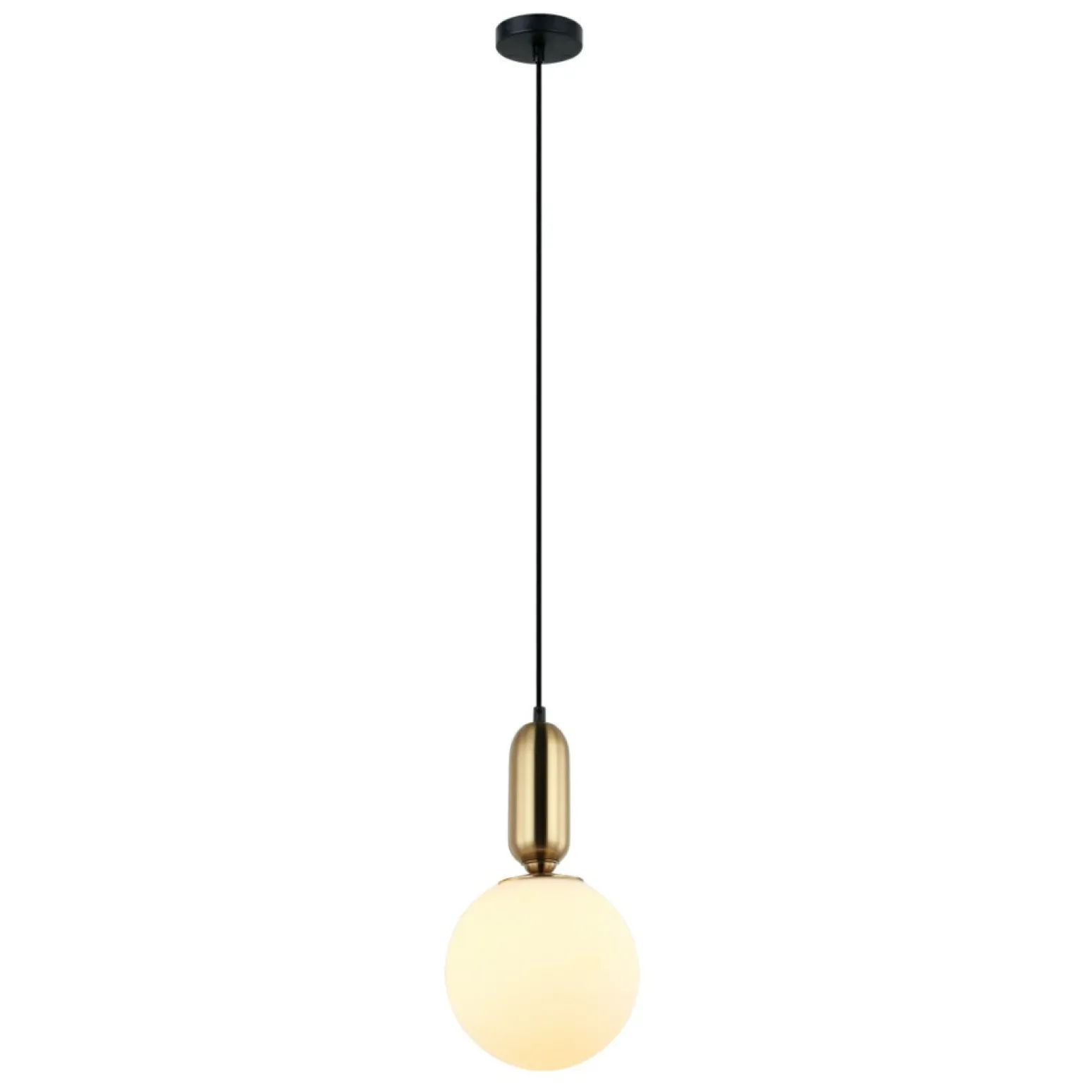 Clearance Nowoczesna lampa wisząca PND-02340-1M-BRO ALDEVA | Kaja Oświetlenie Żyrandole Nowoczesne