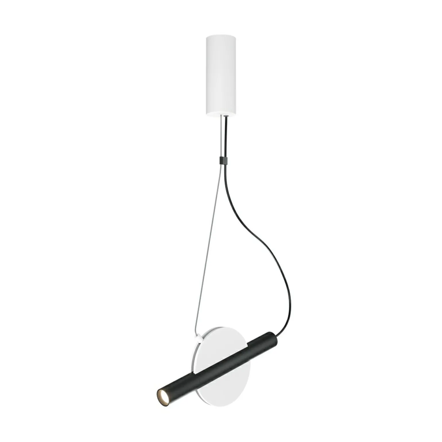 Best Sale Nowoczesna lampa wisząca z czarną tubą MOD150PL-L5W3K z serii ENIGMA Żyrandole Nowoczesne