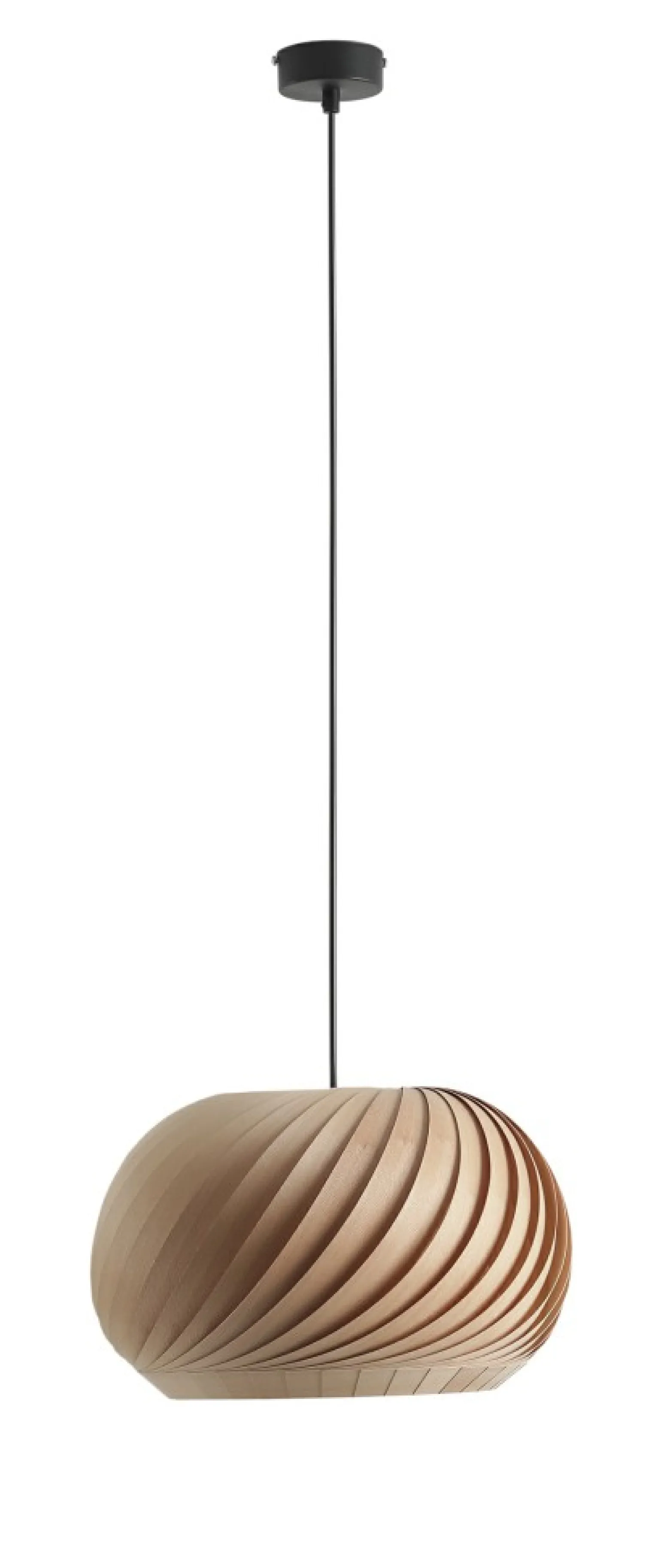 Best Sale Nowoczesna lampa wisząca z drewnianym kloszem 1110G_S z serii NATURE Żyrandole Nowoczesne