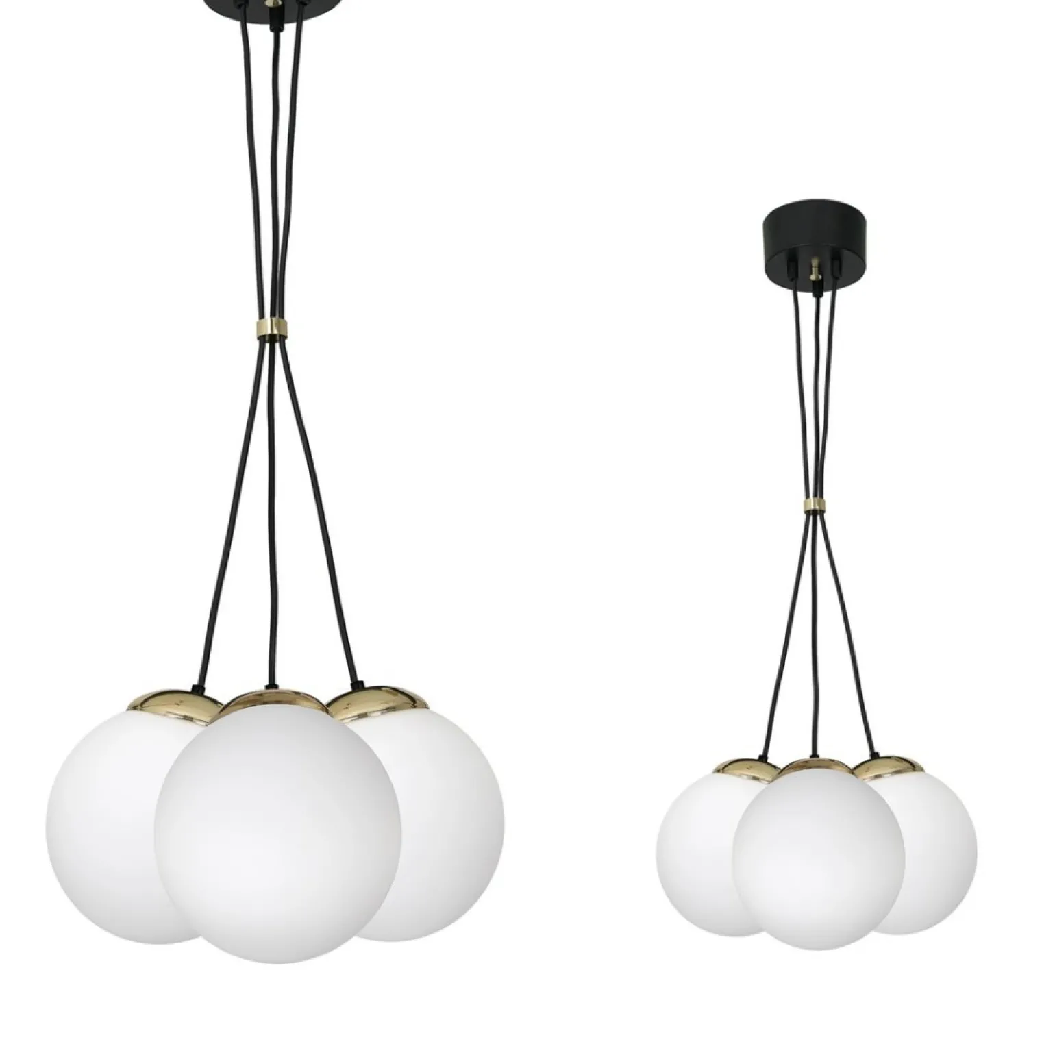 Flash Sale Nowoczesna lampa wisząca z wiązanką zwisów MLP6499 SPARTA | Kaja Żyrandole Nowoczesne