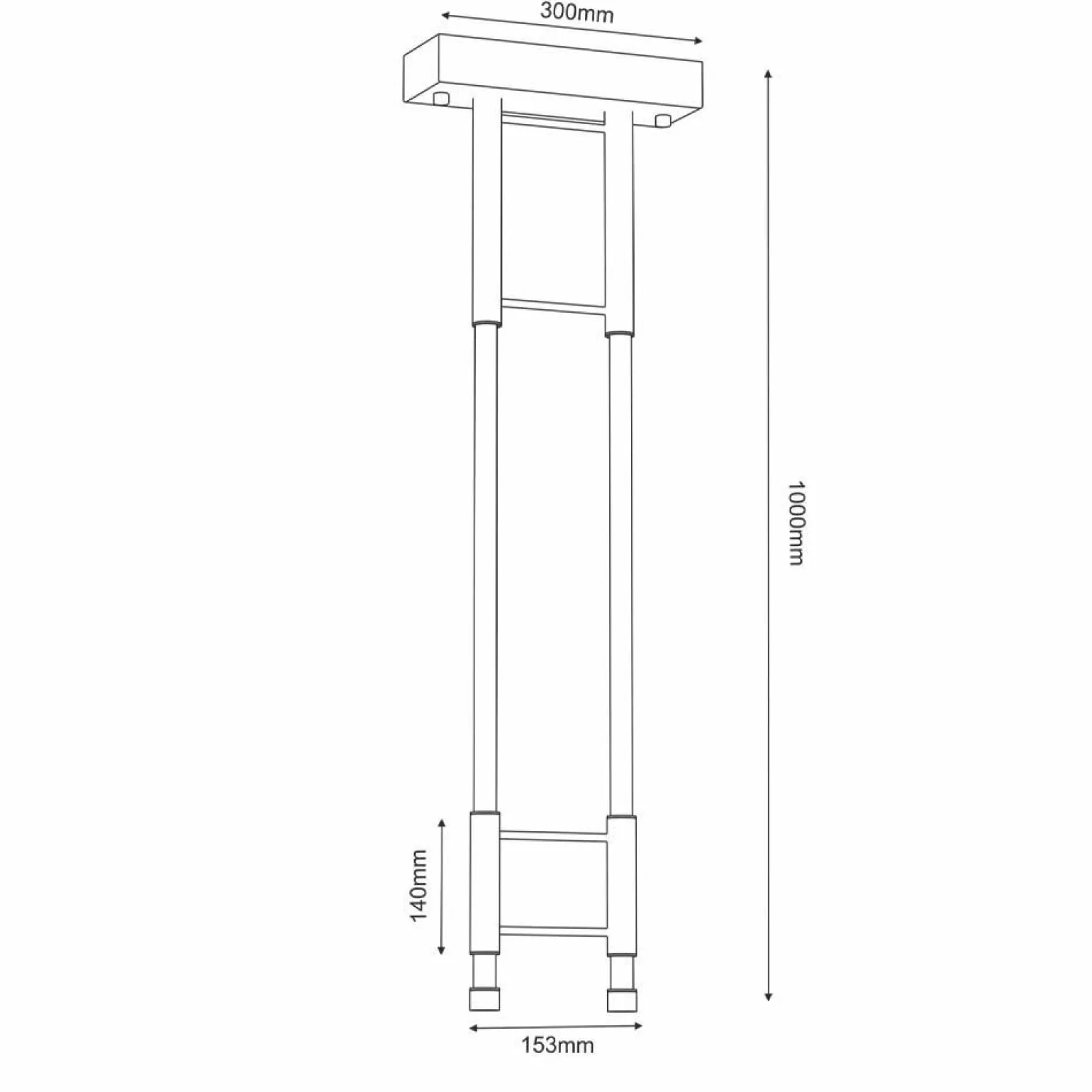 Outlet Nowoczesna lampa z dwoma światłami LED 4000K ANT 9072 ALHA S | Kaja Żyrandole Nowoczesne