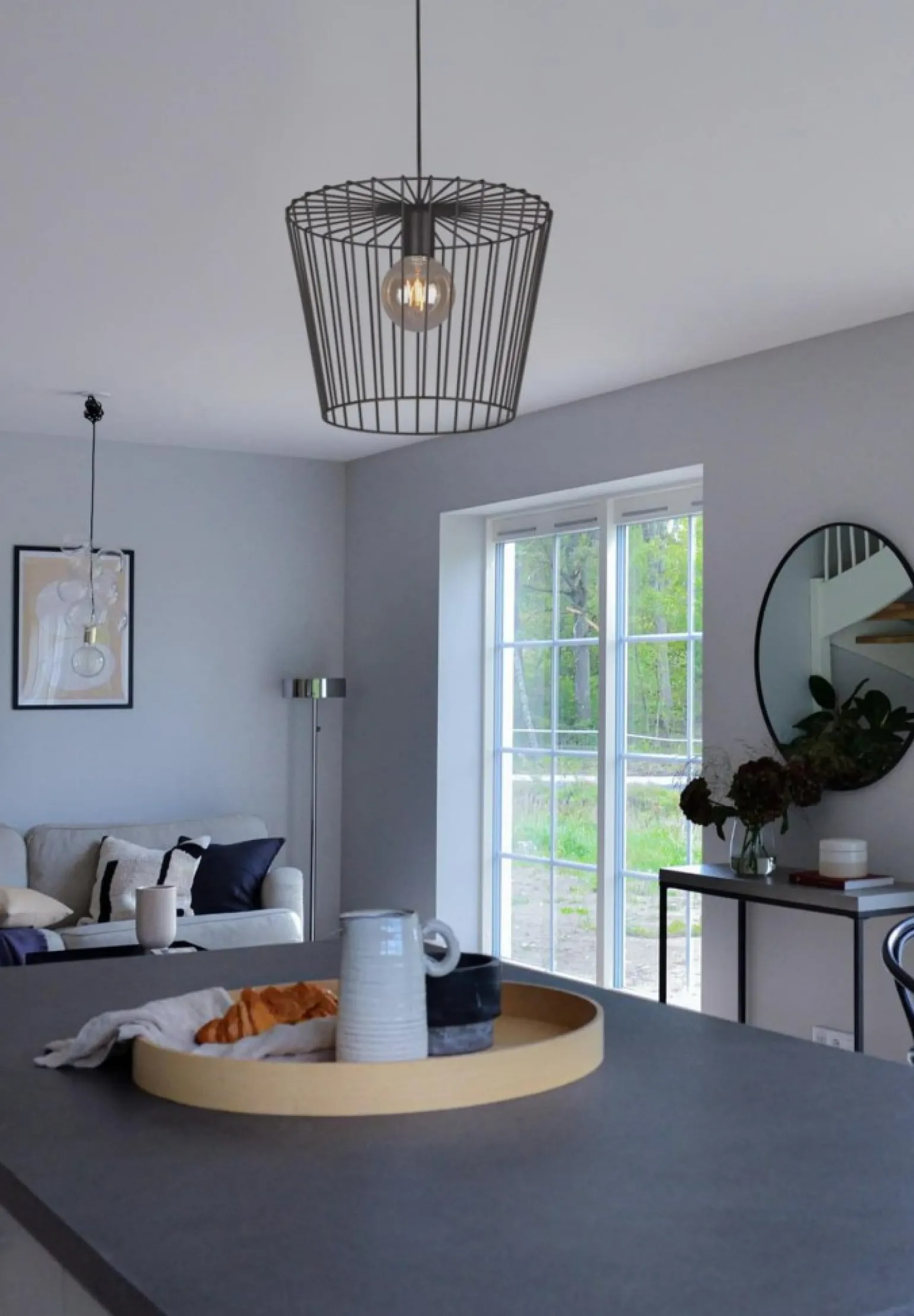 Best Sale Nowoczesna, metalowa lampa wisząca K-4641 SOUL BLACK | Kaja Żyrandole Nowoczesne
