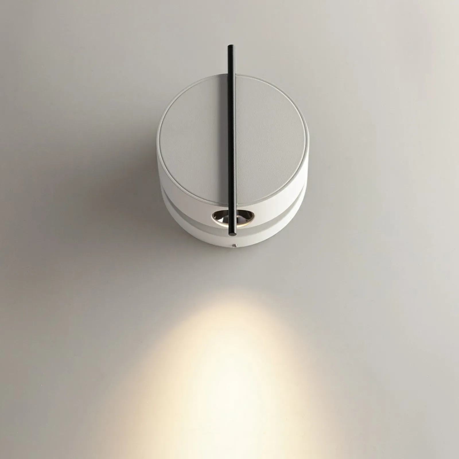 Sklep Kaja Nowoczesna, okrągła lampa ścienna MOD180WL-L4W3K1 NUANCE | Kaja* Lampy Led