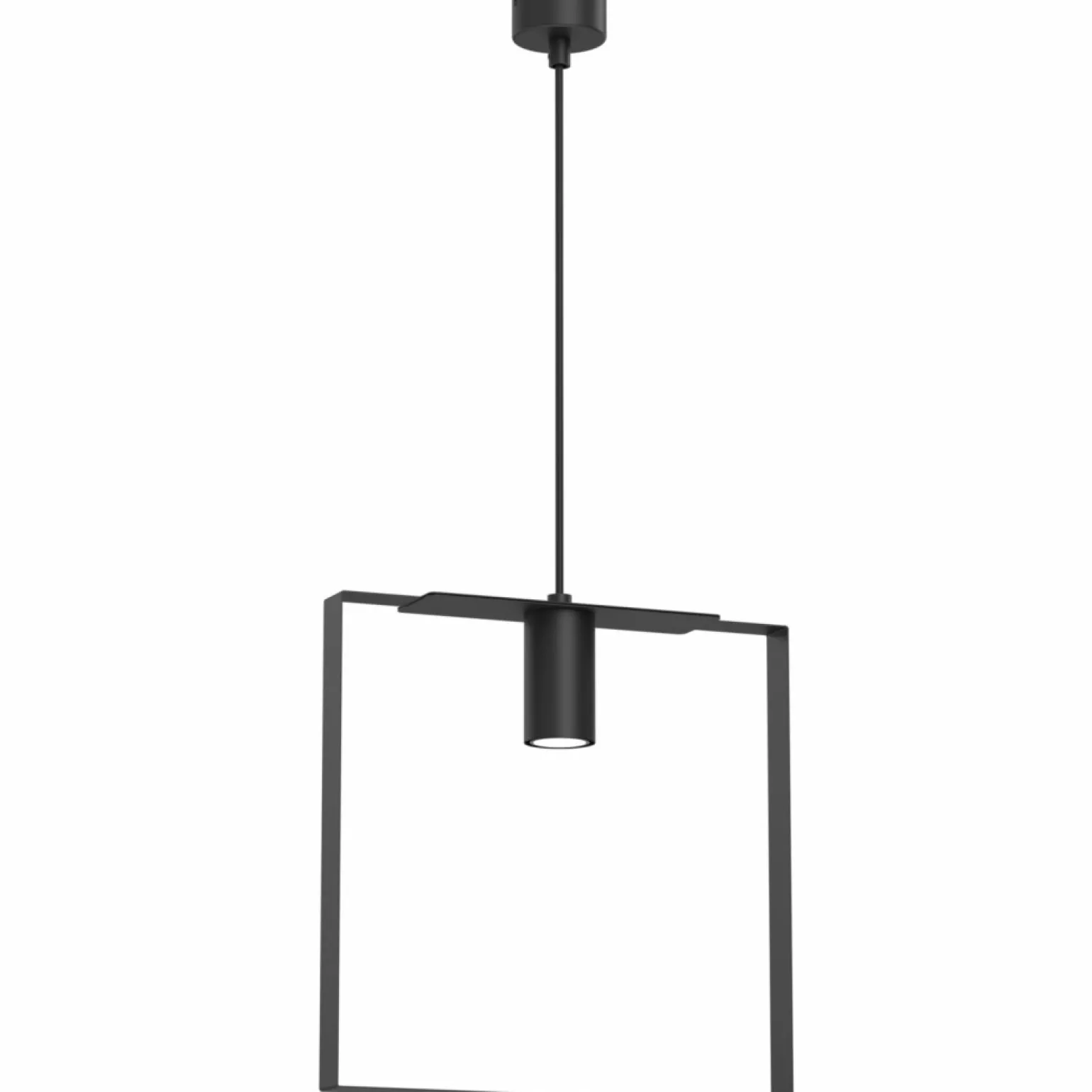 Clearance Nowoczesna, prosta lampa wisząca 30x30cm ANT 5154 ORTIGA | Kaja Żyrandole Nowoczesne