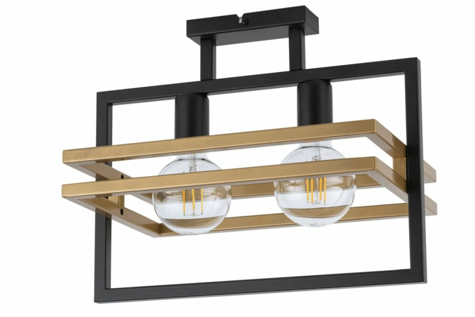Discount Nowoczesna, stylowa lampa sufitowa do holu SIG 32401 MERCI CZ/ZŁ Żyrandole Nowoczesne