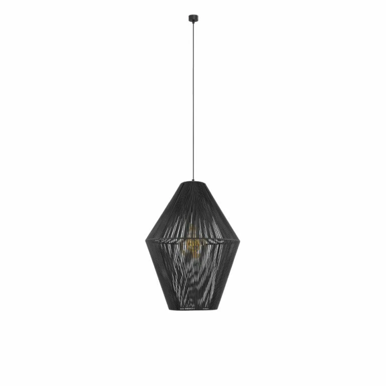 Online Nowoczesna, szara lampa wisząca w stylu eco ANT 5125 HAGATA | Kaja Żyrandole Nowoczesne