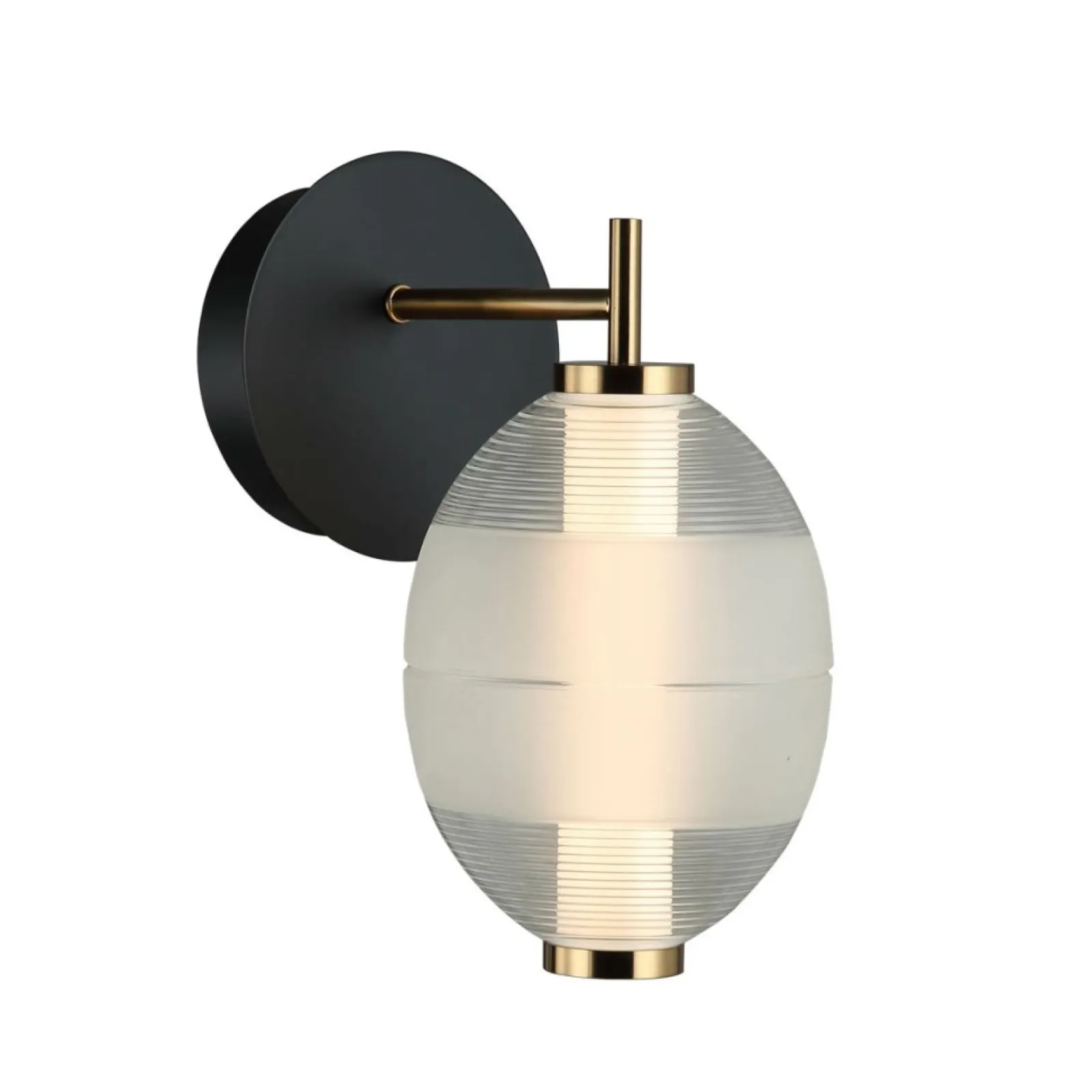 Sklep Kaja Nowoczesny kinkiet do stylowej sypialni WL-45372-1-WH-CL RINOT | Kaja* Lampy Led