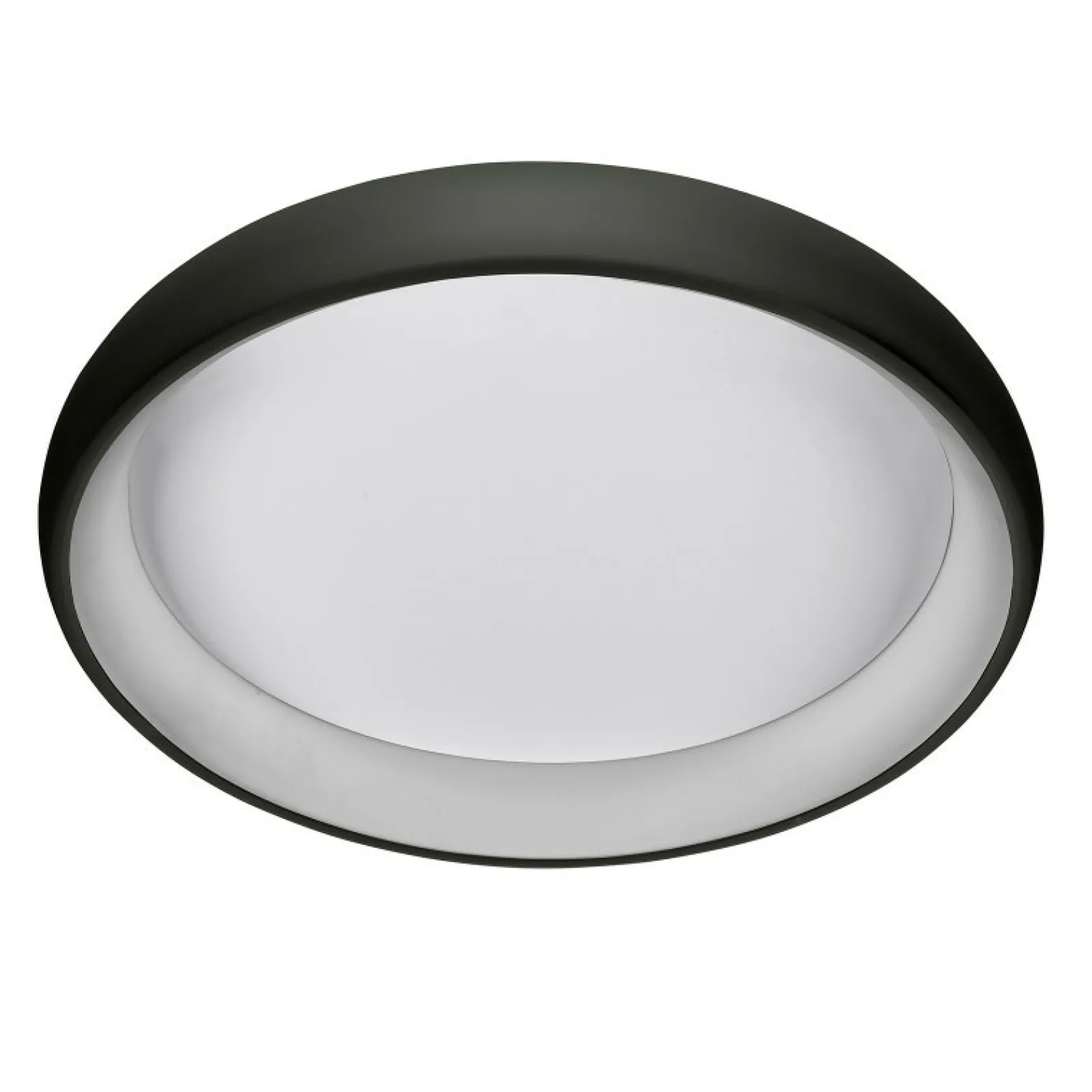 Sklep Kaja Nowoczesny, ledowy plafon do holu 5280-832RC-BK-4 z serii ALESSIA* Lampy Led | Plafony Nowoczesne