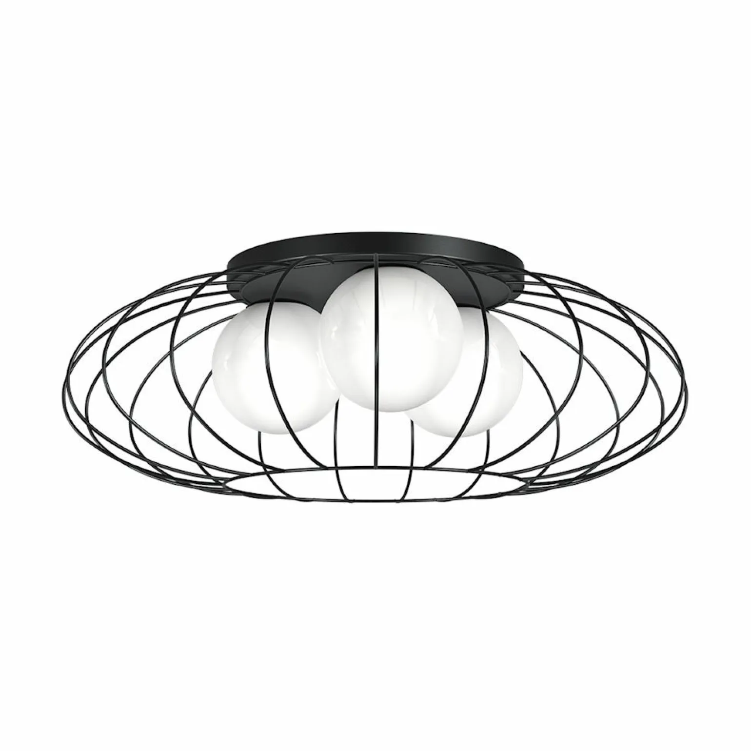 Shop Nowoczesny plafon z szerokim kloszem MLP4426 KRONOS | Kaja Oświetlenie Żyrandole Nowoczesne
