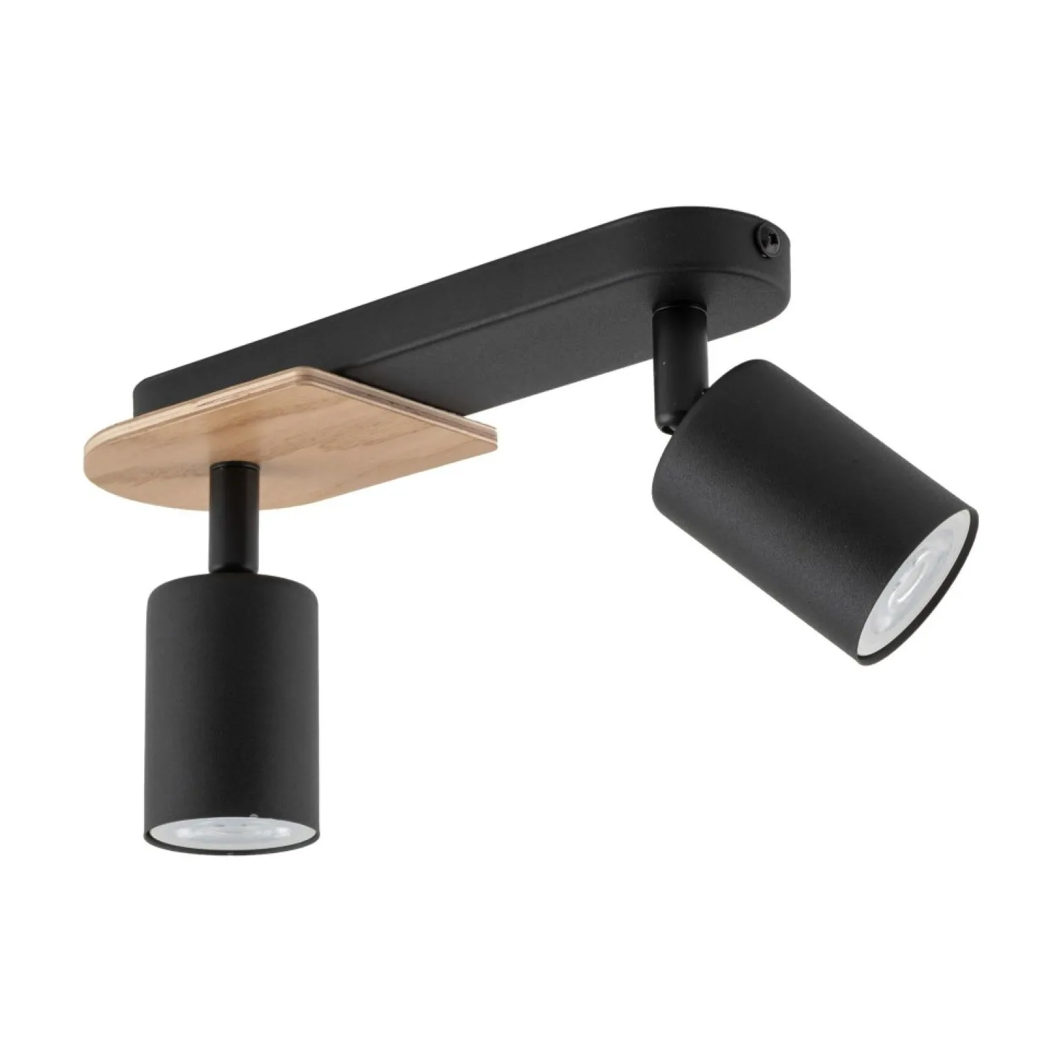 Flash Sale Nowoczesny reflektor sufitowy z drewnem TK 4674 z serii COVER WOOD Żyrandole Nowoczesne