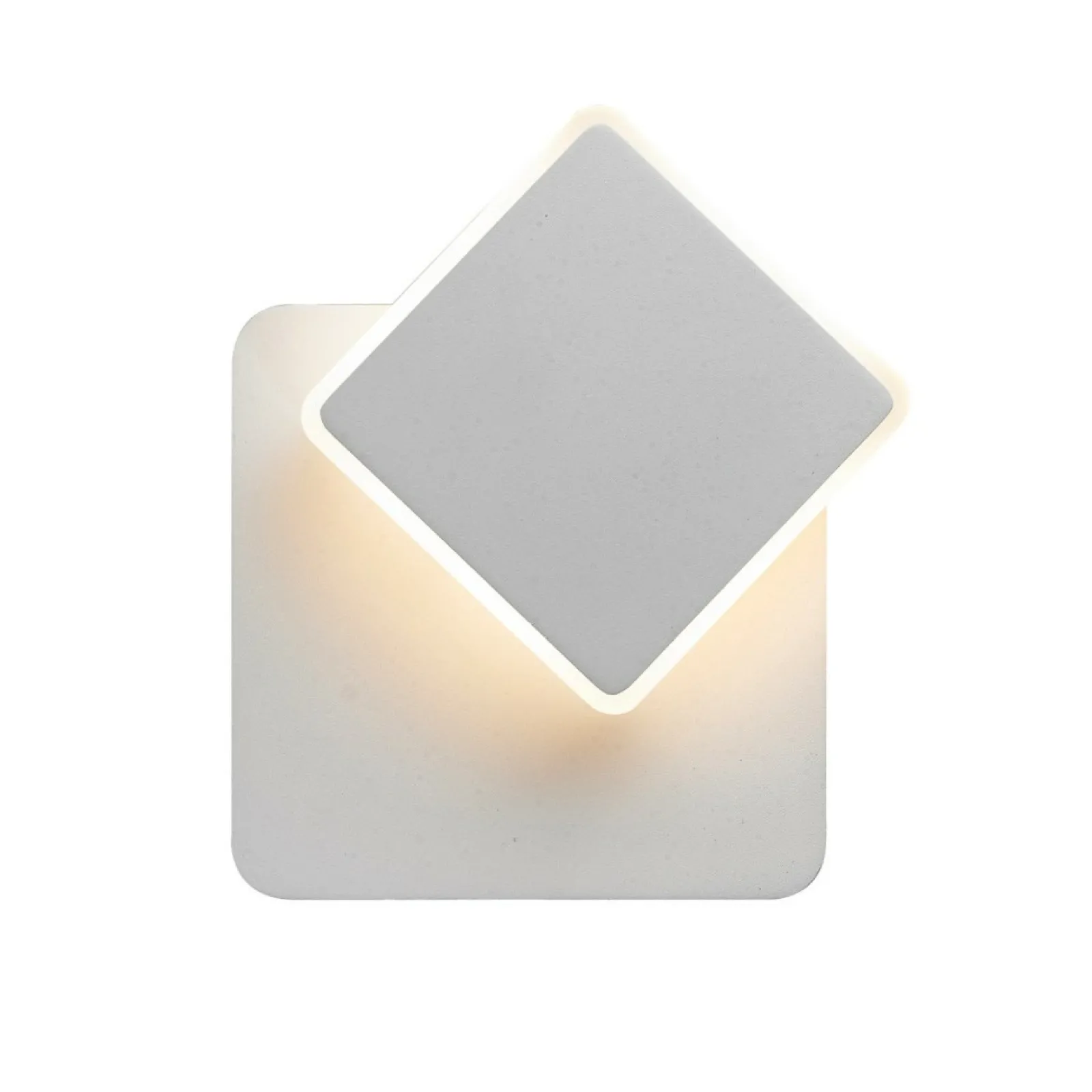 Sklep Kaja Obrotowa, biała lampa ścienna LED MB2035S-S WH SENATO | Kaja* Lampy Led