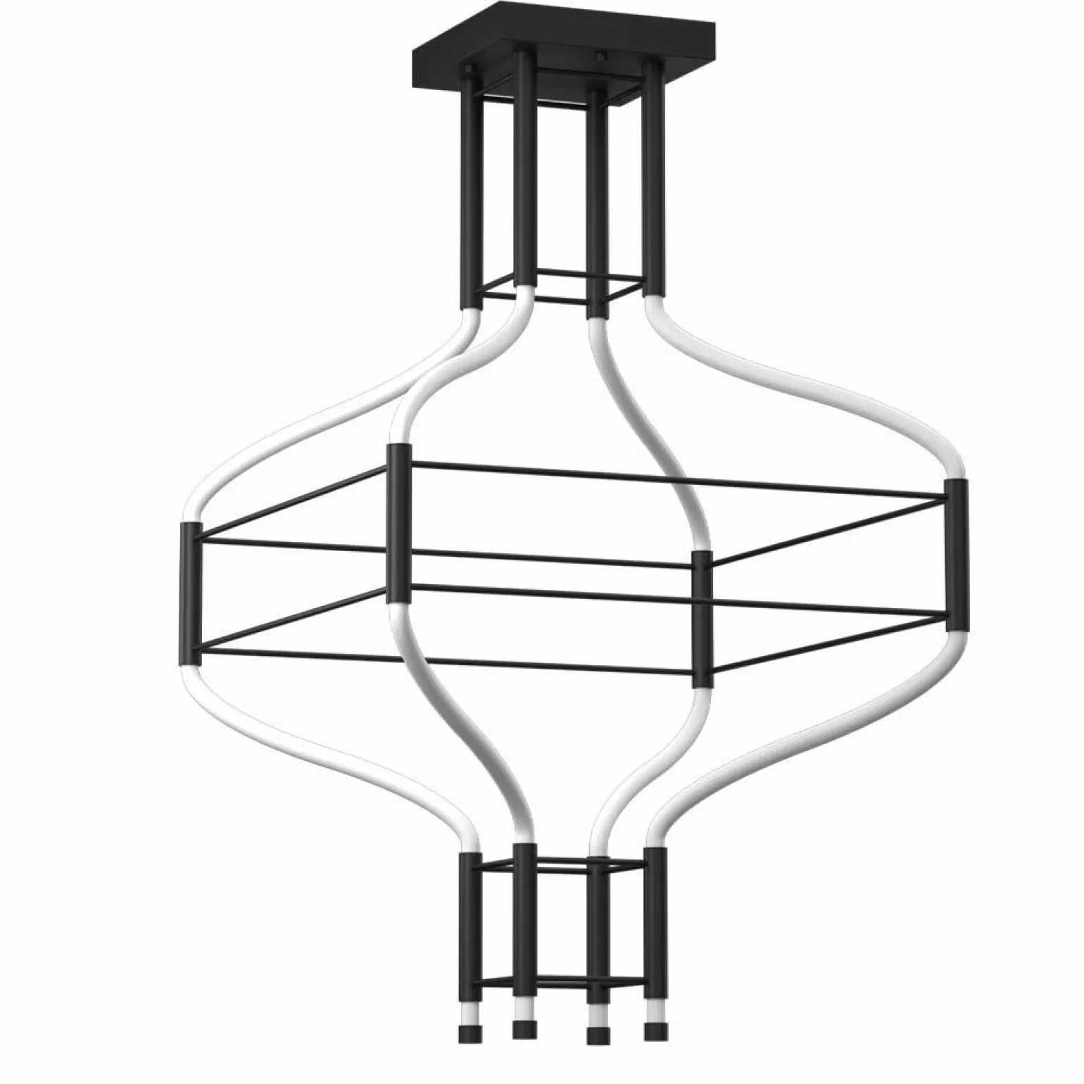 Shop Ogromna lampa wisząca LED 127cm 2700-6000K ANT 9054 ALHA S | Kaja Żyrandole Nowoczesne
