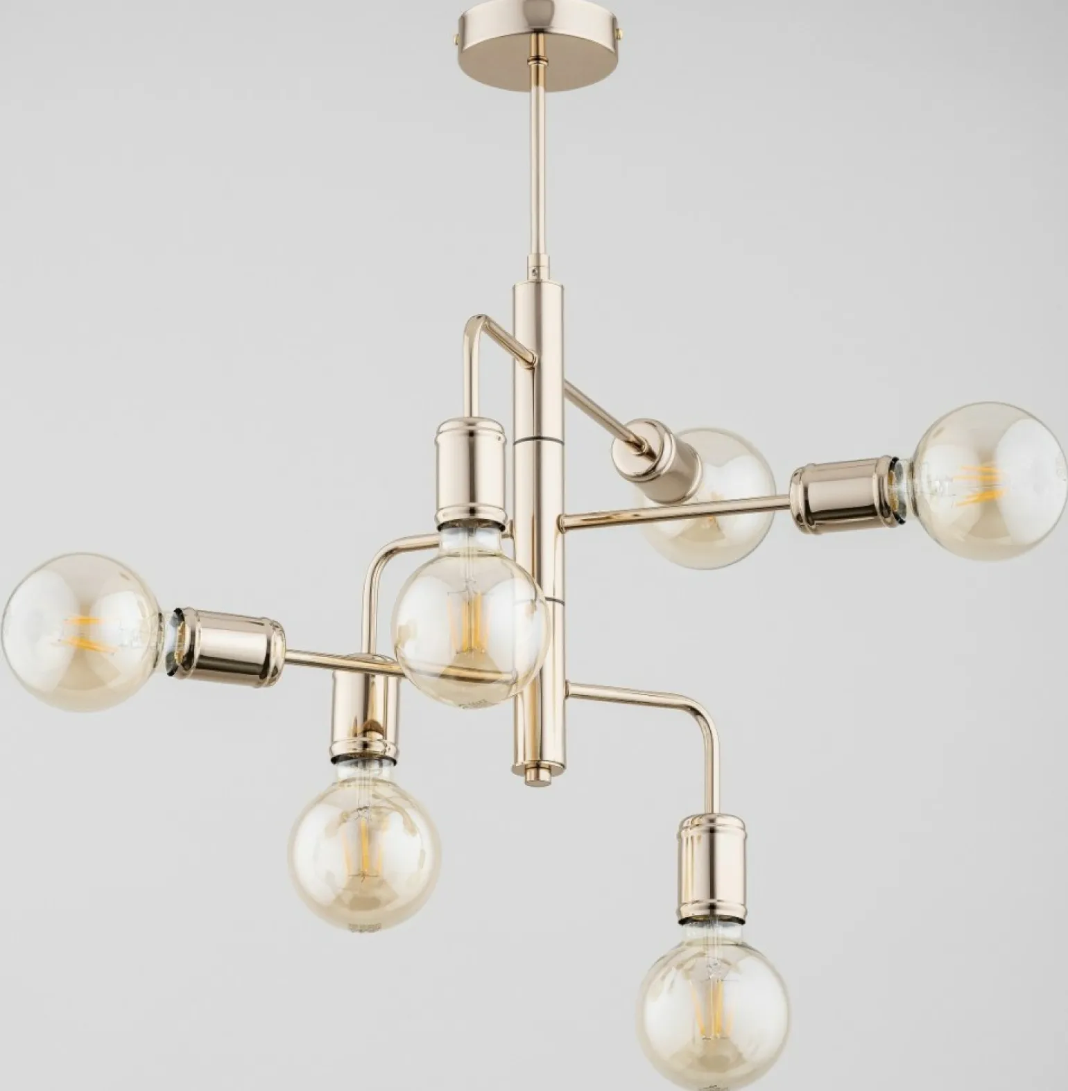 Discount Okazała lampa sufitowa w stylu loft/industrial AL 63035 | Kaja Żyrandole Nowoczesne